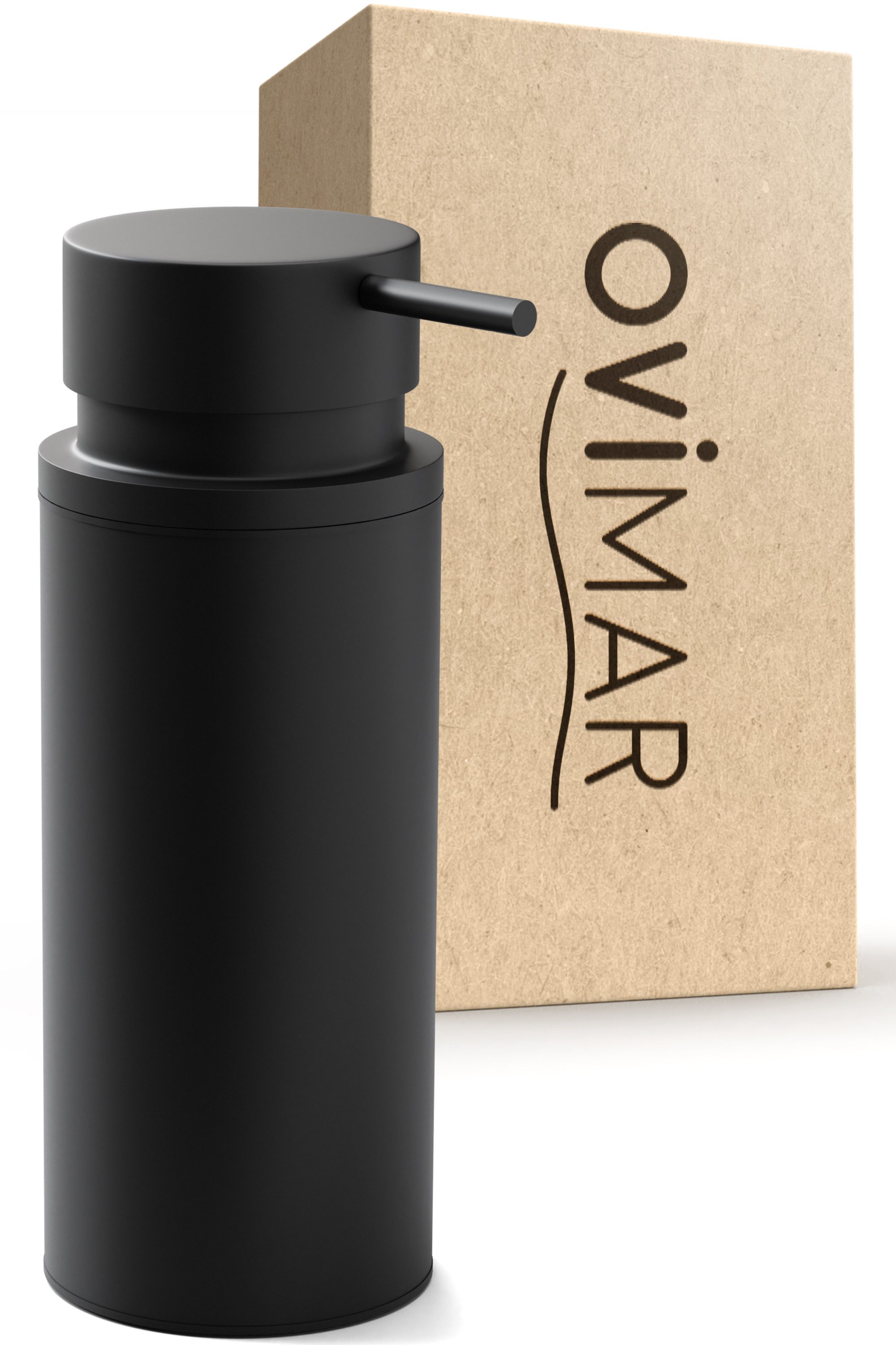 ovimar Seifenspender, (1-tlg), aus Edelstahl in Schwarz zur günstig online kaufen