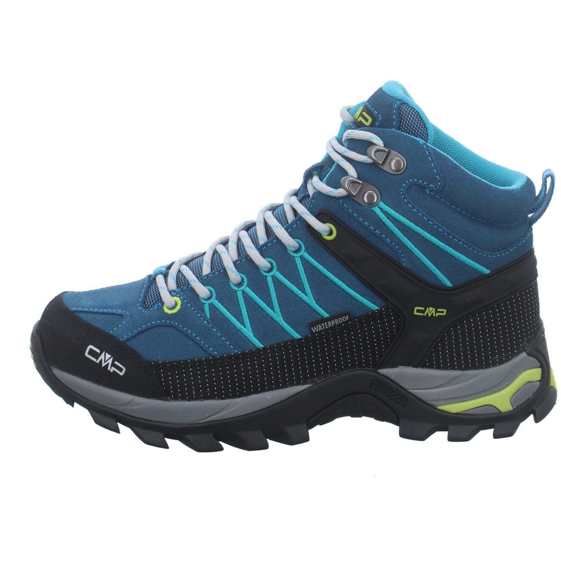 CMP Outdoor Outdoorschuh Mid Schuhe Leder-/Textilkombination Rigel DEEP Outdoorschuh Damen LAKE-BALTIC