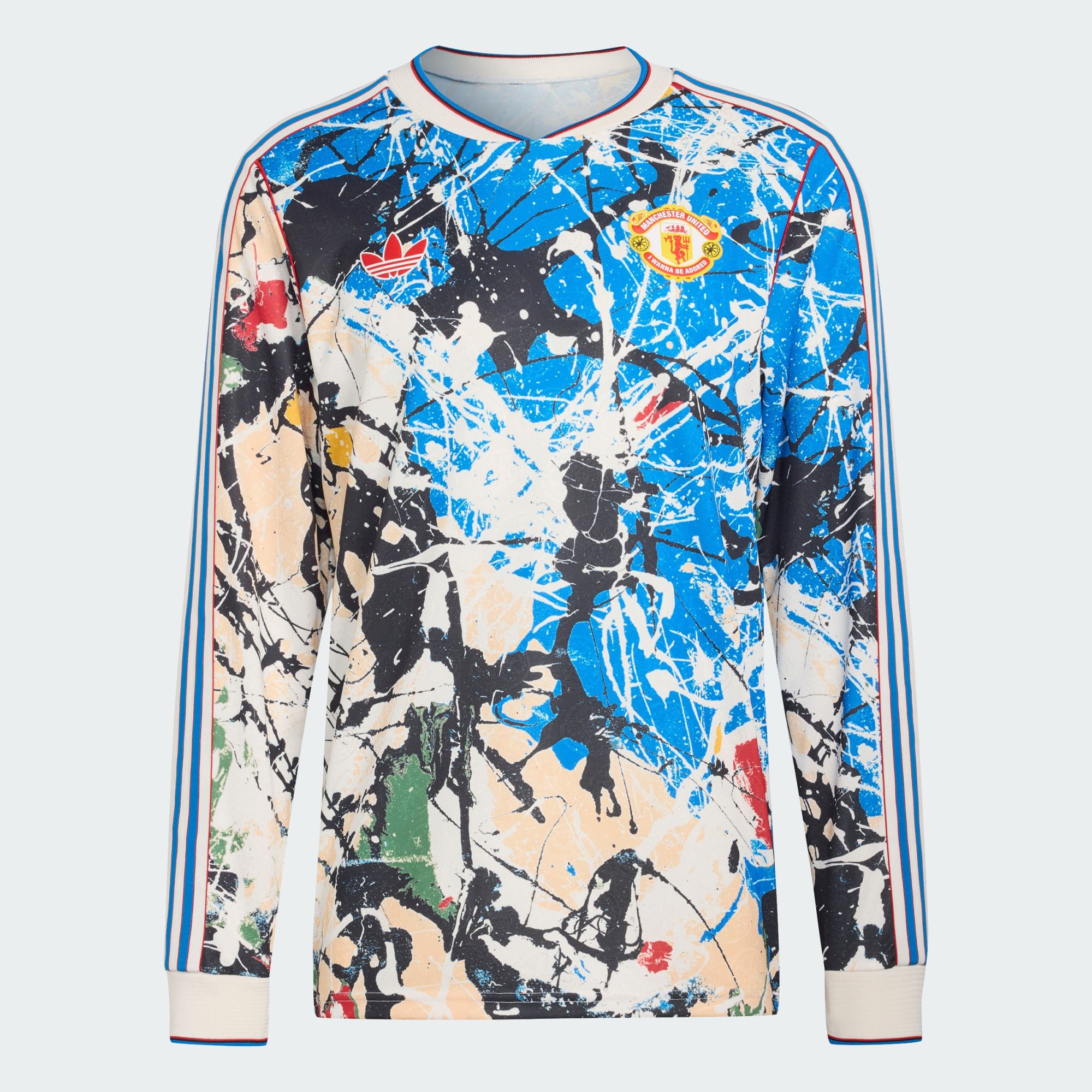 adidas Performance Fußballtrikot MANCHESTER UNITED STONE ROSES LANGARMTRIKOT (1-tlg)