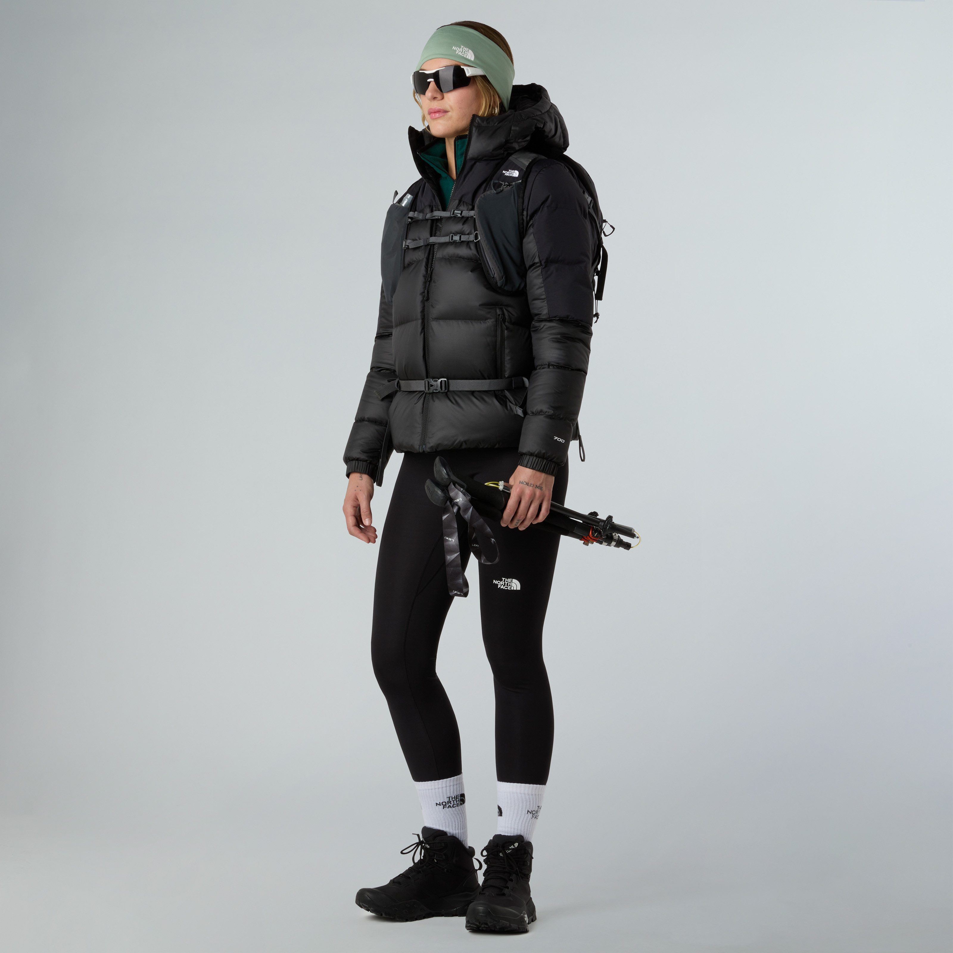 The North Face Daunenjacke W DIABLO DOWN 2.0 HOODED JACKET wind- und wasserabweisendes WindWall™ Obermaterial – Bild 4 von 5