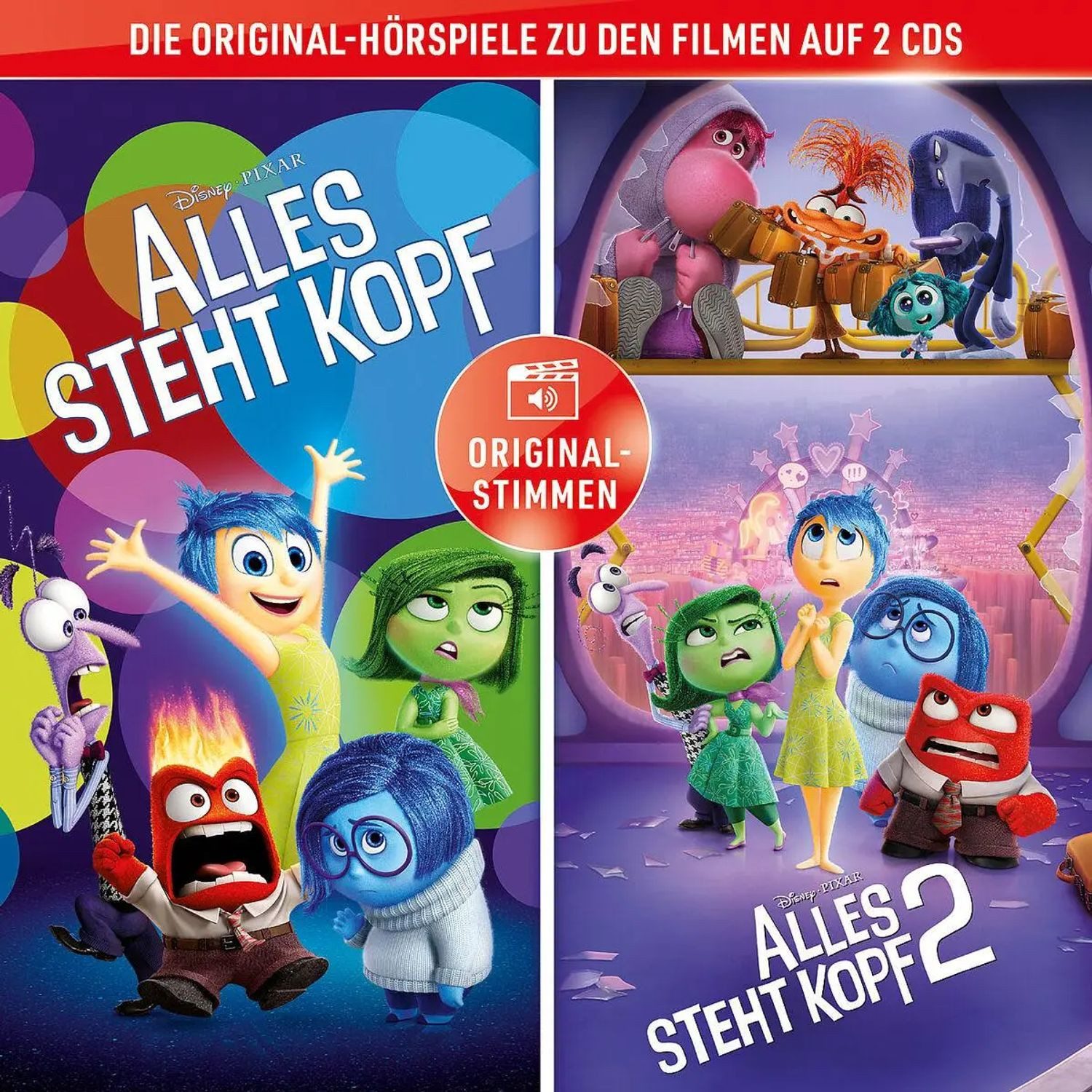 Universal Hörspiel Alles steht Kopf 1 + 2