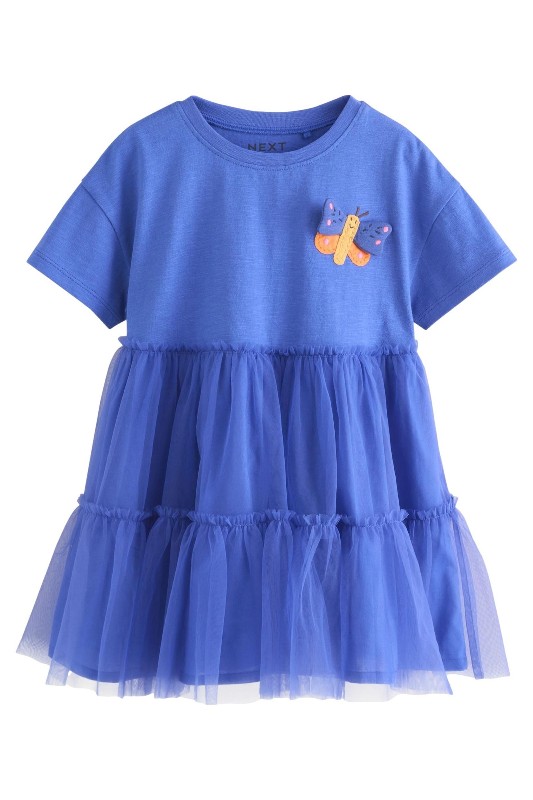 Next Jerseykleid Kleid mit Tutu-Rock (1-tlg)