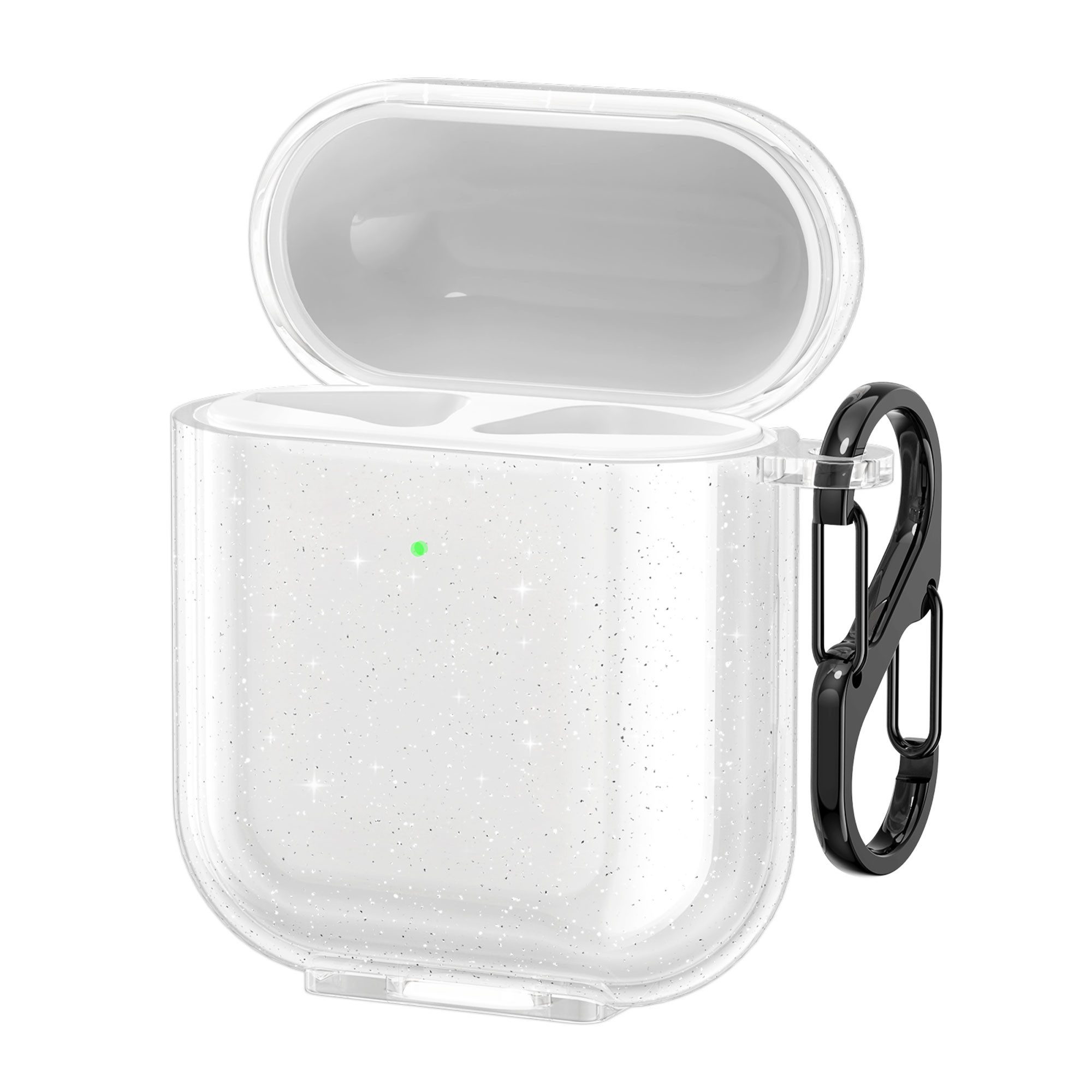 kwmobile Etui Hülle für Apple Airpods 1 & 2 Glitzer Case, Kopfhörer Schutzh günstig online kaufen