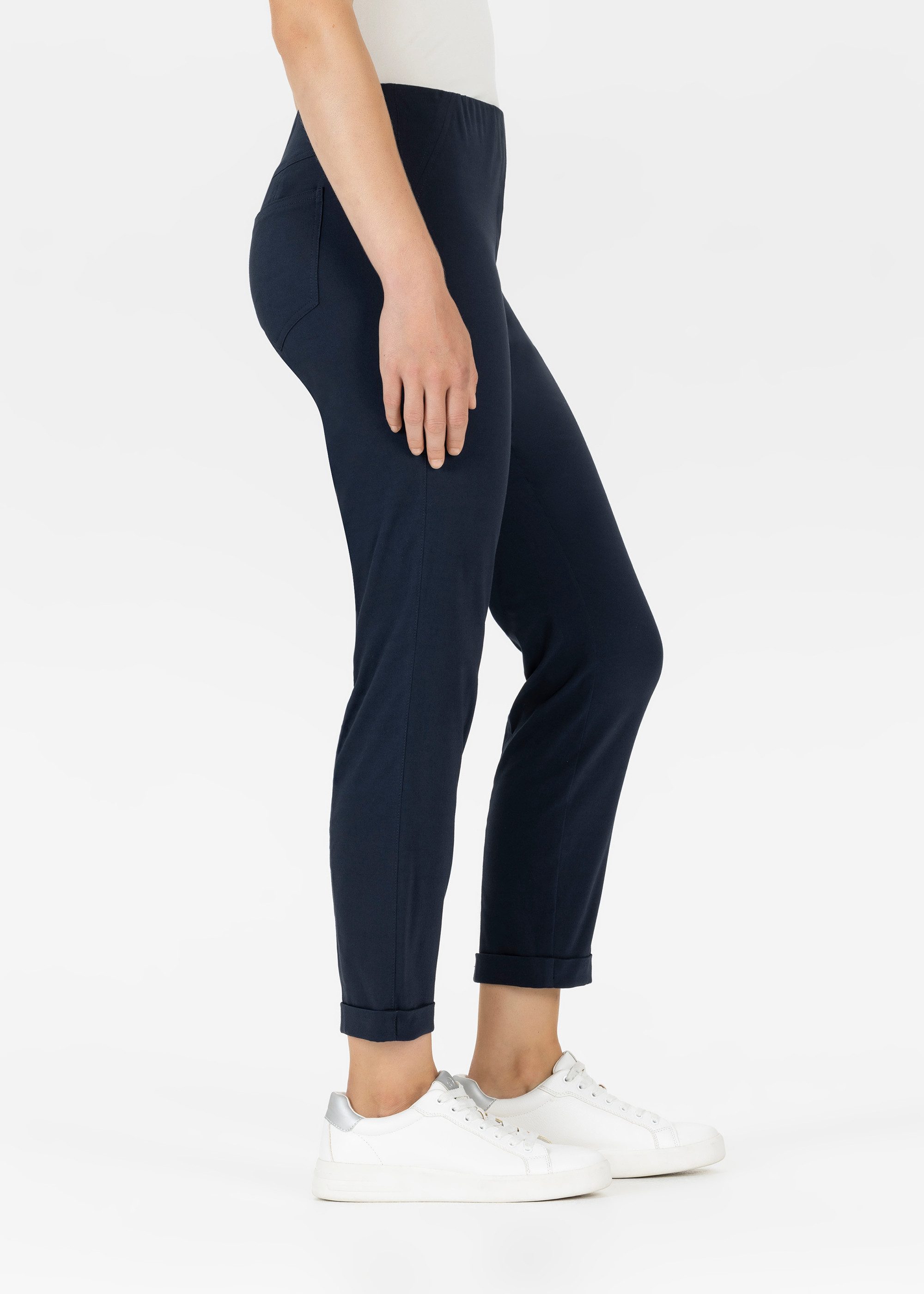 Stehmann Stoffhose Sylvia-680 3/4-Hose mit schmalem Bein
