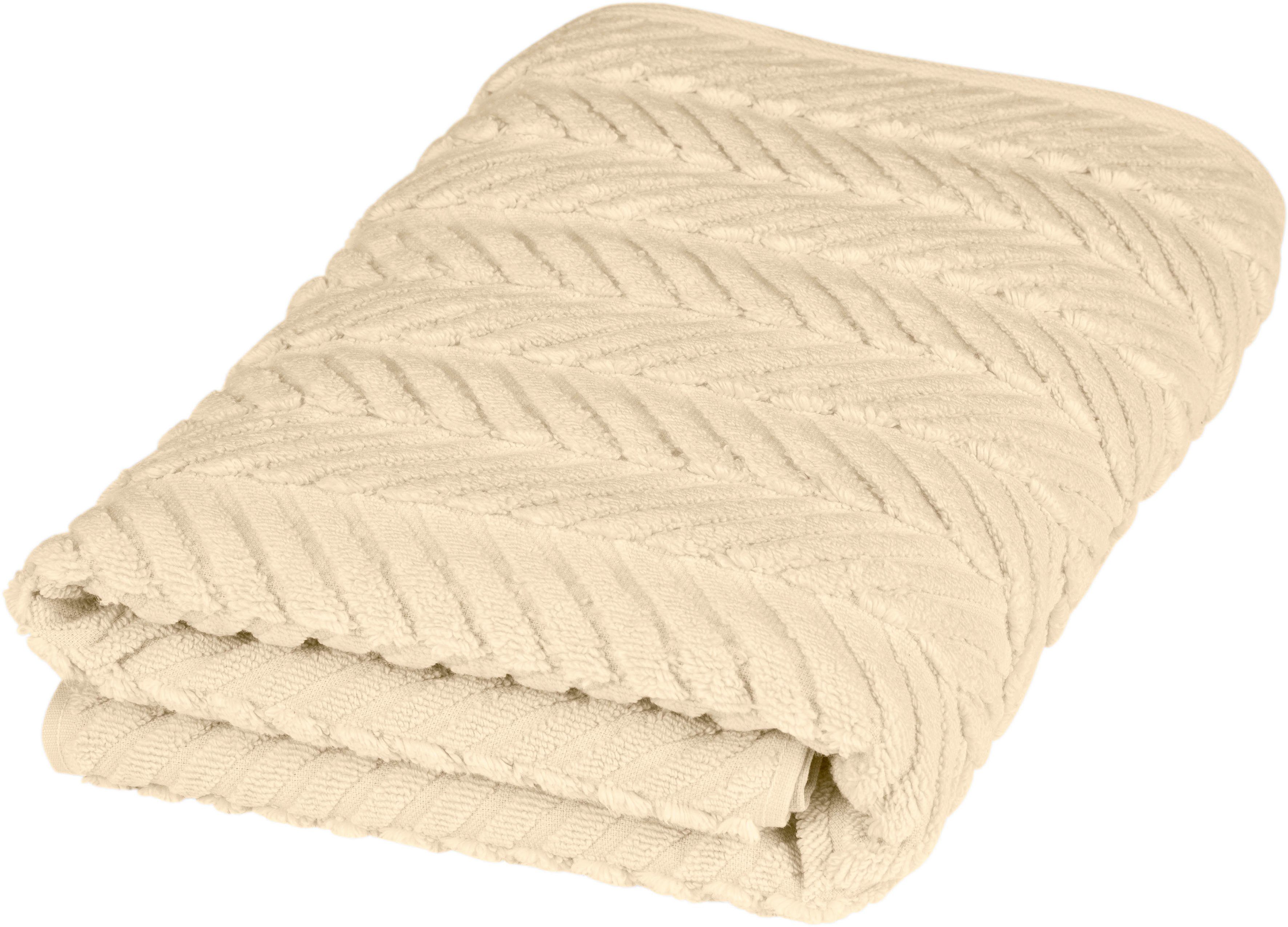 sand Duschtuch Baumwolle 100% (1-St), Sensual Frottier ROSS / natur 9001,