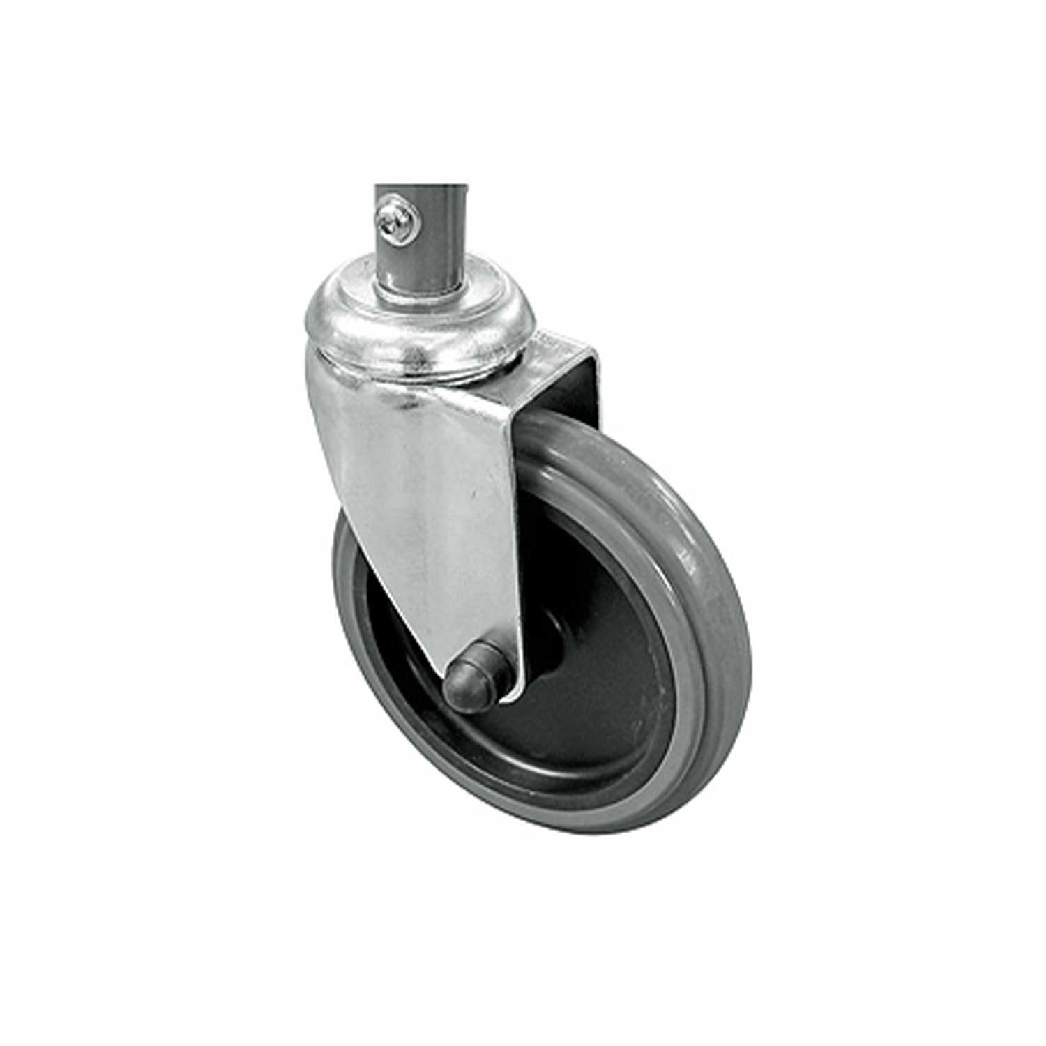 Drive Medical Toiletten-Rollstuhl Drive Medical Ersatzrad 5 Zoll mit Bremse für TRS