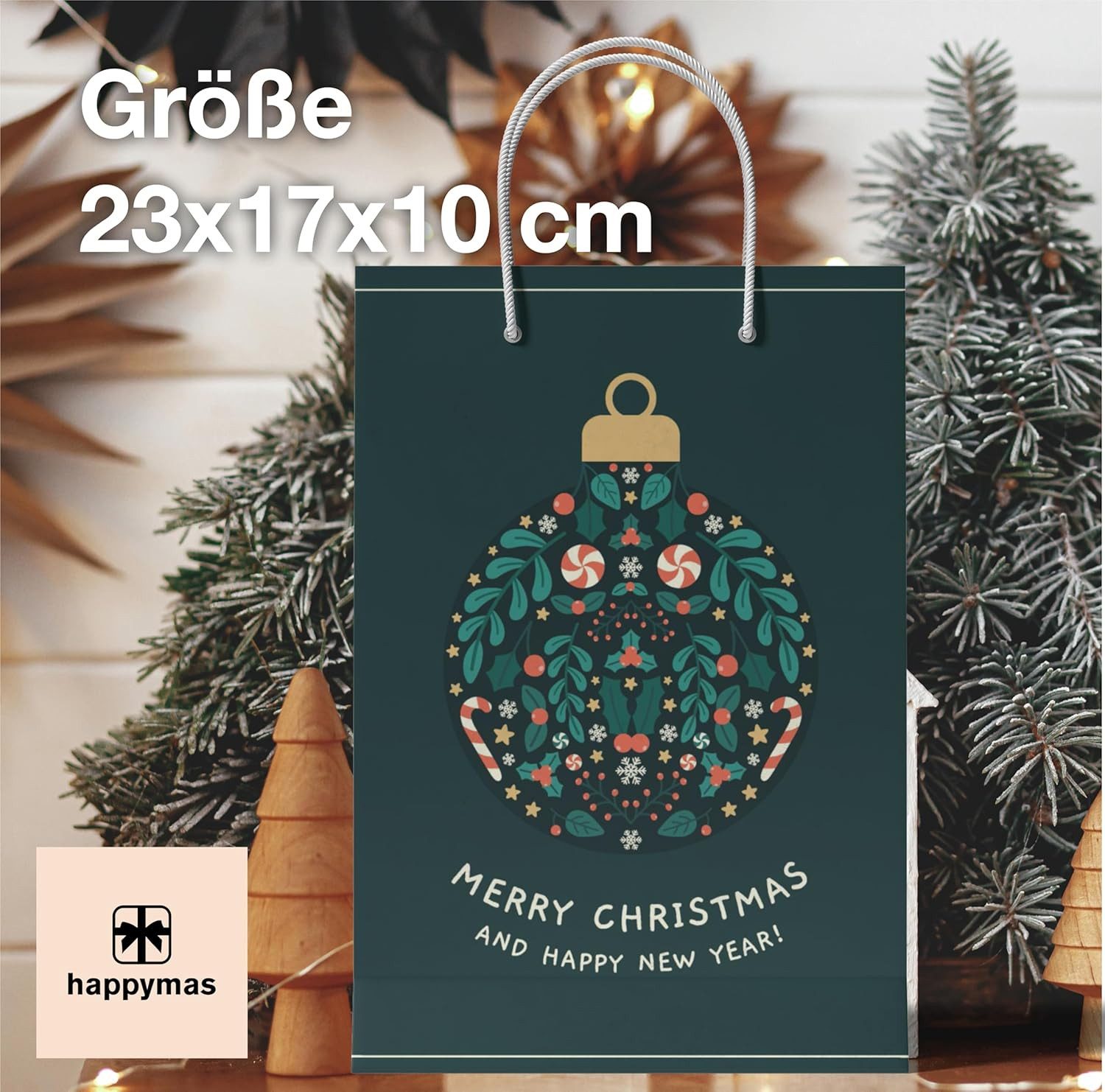 happymas Aufbewahrungsbox 12 XXL-Geschenktaschen für Weihnachten: günstig online kaufen