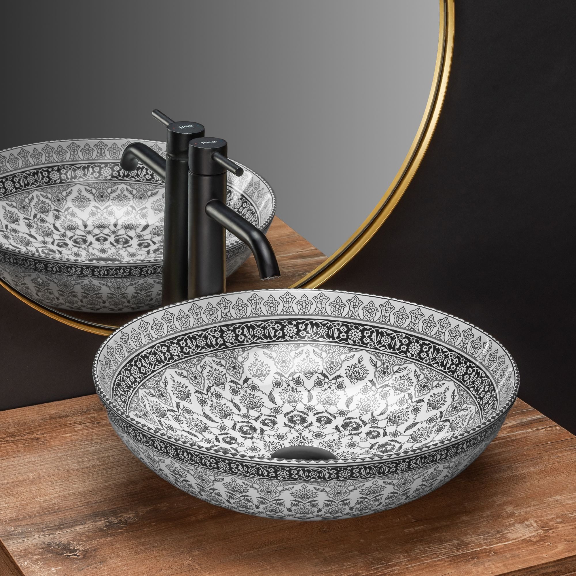 GTM Design Aufsatzwaschbecken Glanz - Modern günstig online kaufen