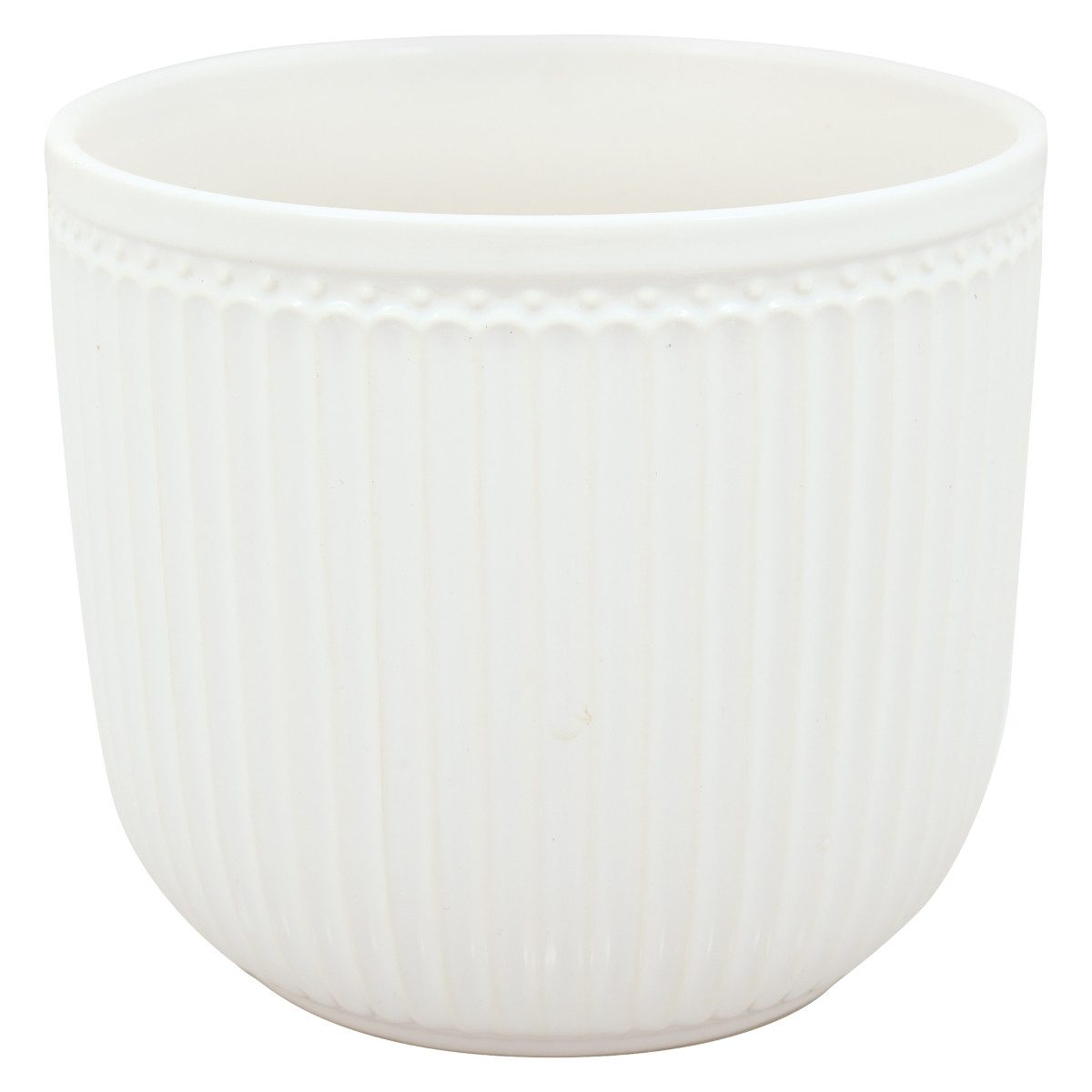 Greengate Blumentopf Alice Blumentopf white large 16 cm