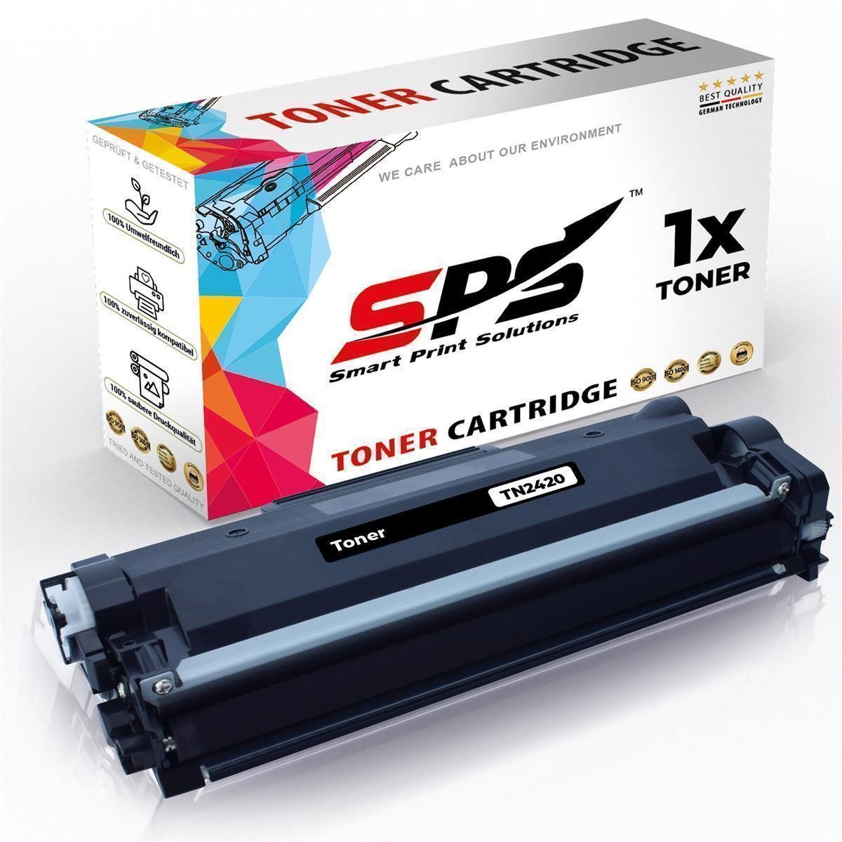 SPS Tonerkartusche 1x Toner TN-2420 Schwarz Kompatibel für Brother MFC-L2710DW Drucker, (1er Pack)