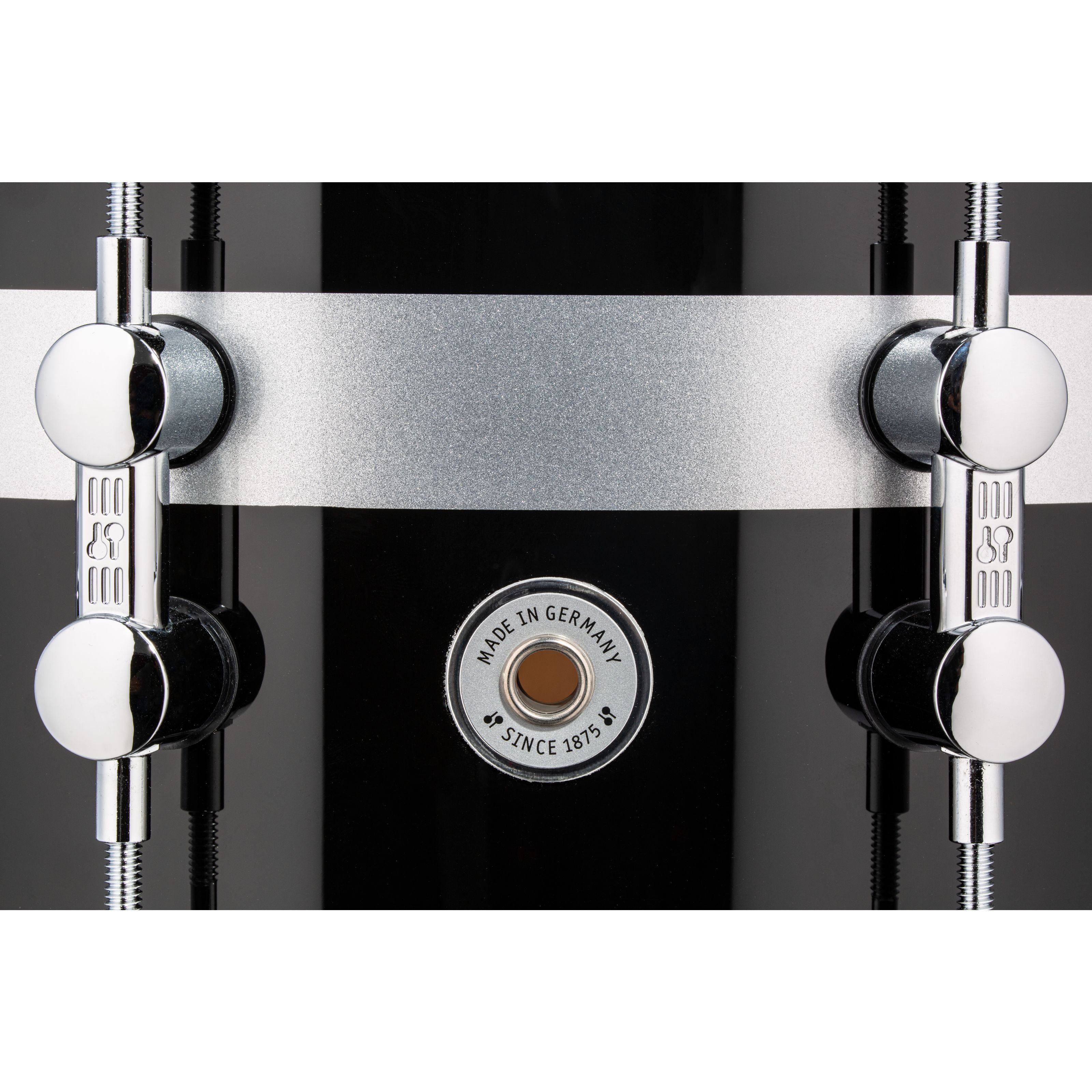 SONOR Snare Drum, Schlagzeuge, Snare Drums, Jost Nickel Snare Drum 14"x6,25" Piano Black/Silver - Snare Drum