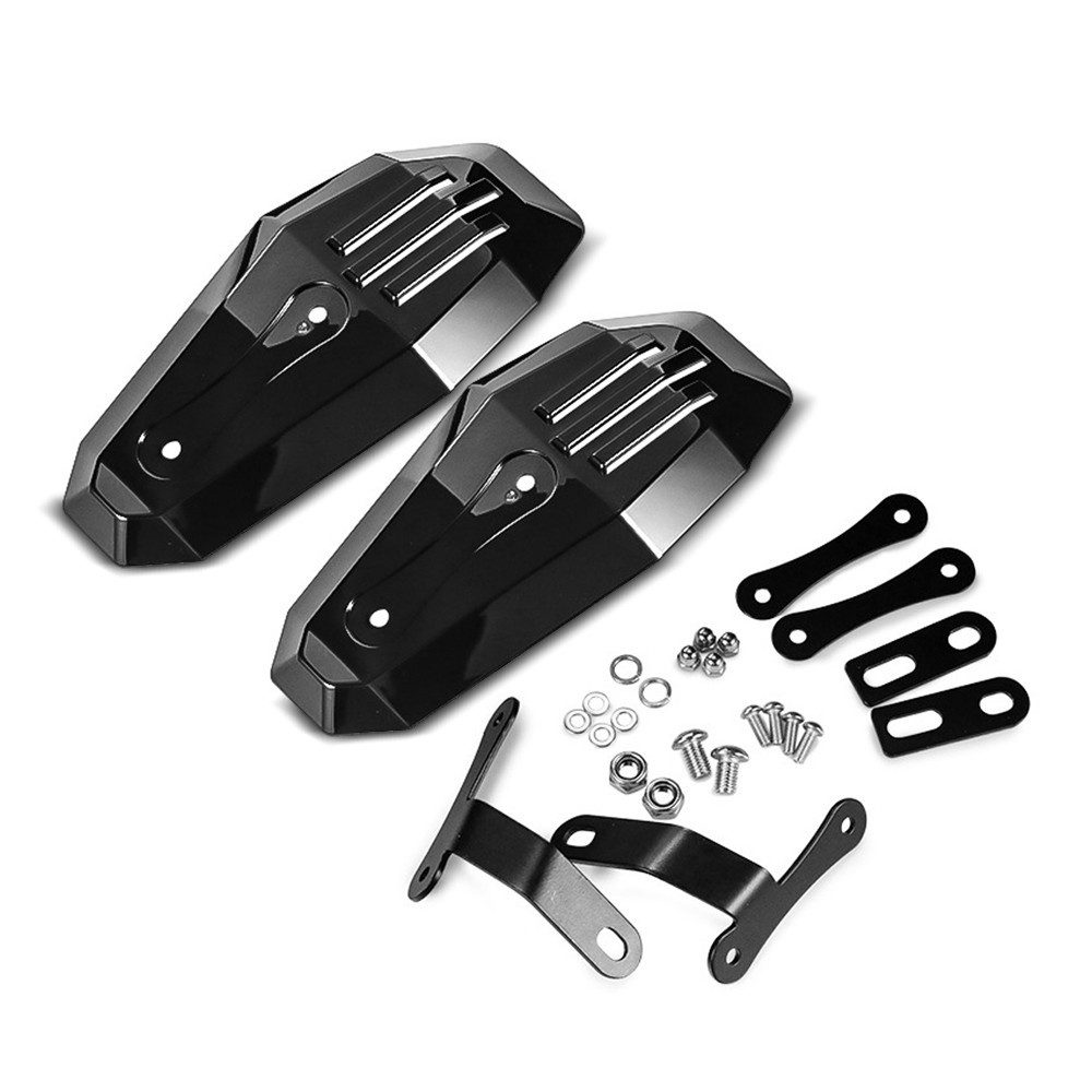 Sitzbank Handprotektoren für Honda Rebel 500 CMX HP8 schwarz