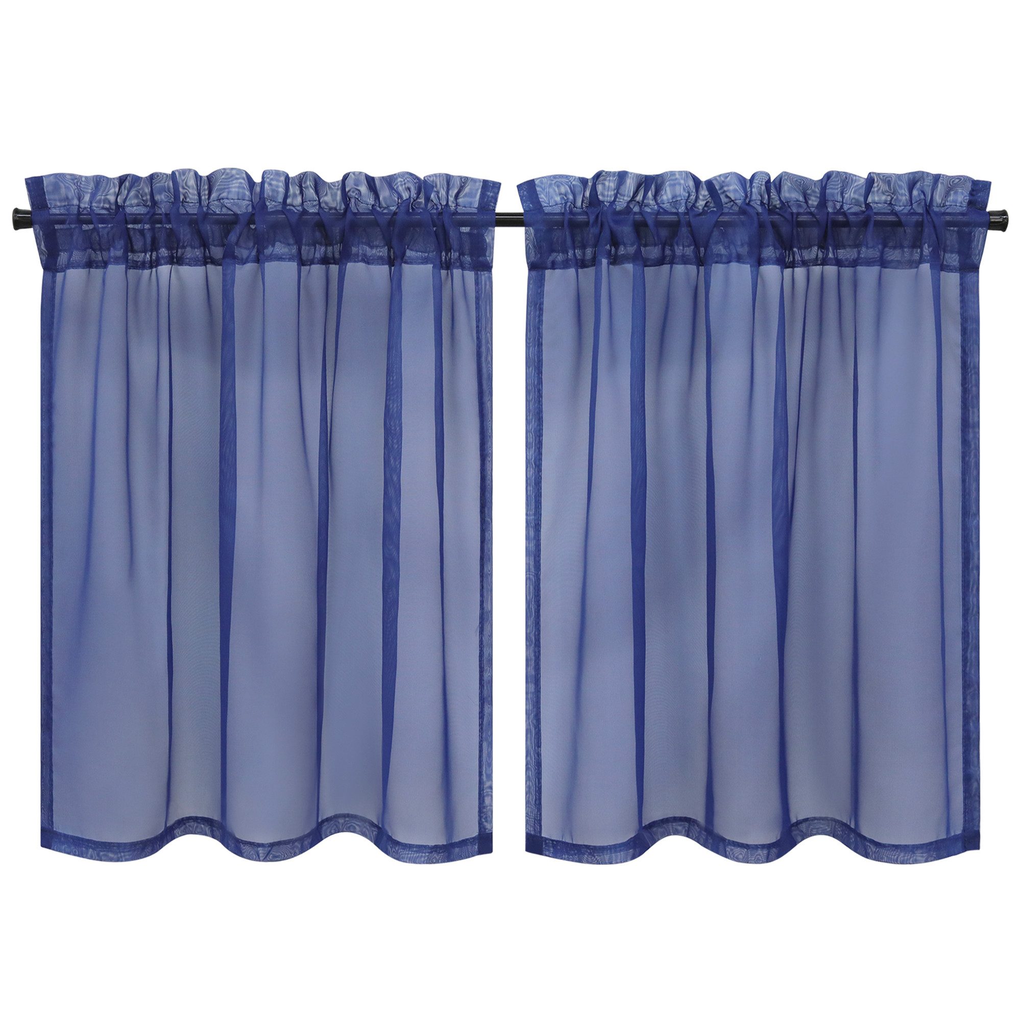 Joyswahl Scheibengardine, Stangendurchzug (2 St), Voile günstig online kaufen