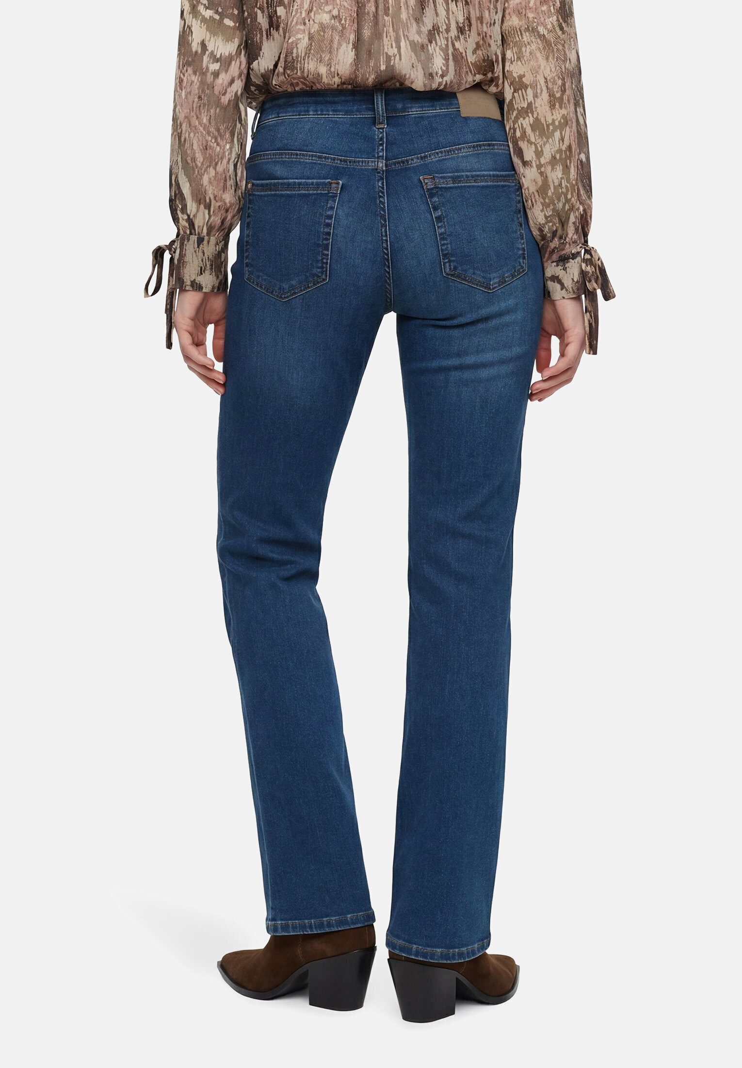 Betty Barclay Weite Jeans Damen mit aufgesetzten Taschen