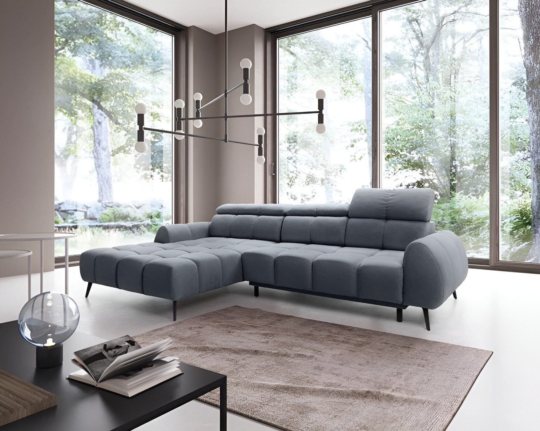 Luxusbetten24 Schlafsofa Designer Sofa Piano, mit günstig online kaufen