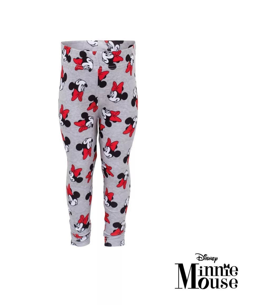 Disney Minnie Mouse Leggings Minnie Mouse Leggings Mädchen Hosen grau Minni Maus 92 - 128