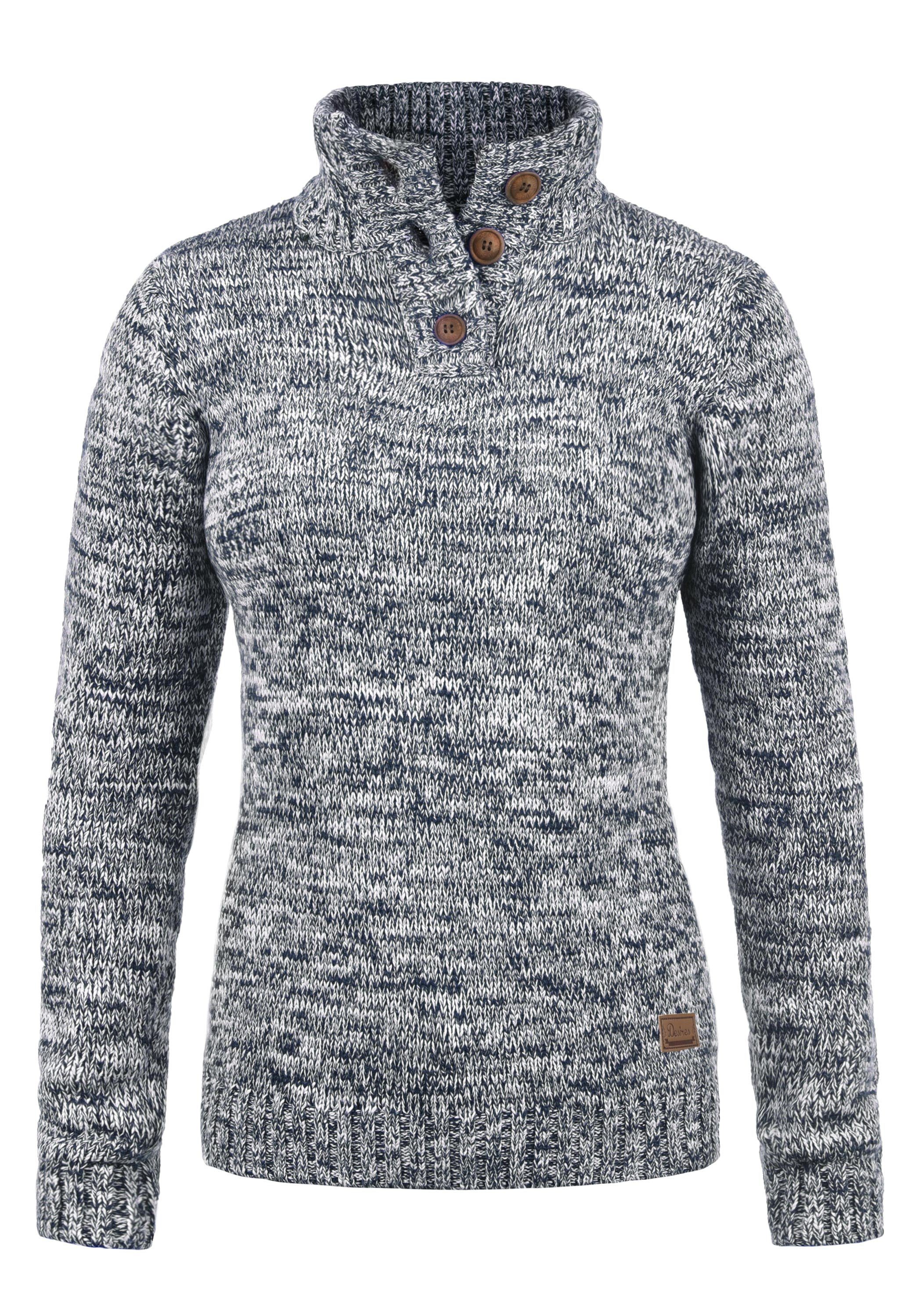 DESIRES Strickpullover Philicita Strickpulli mit hochabschließendem Kragen