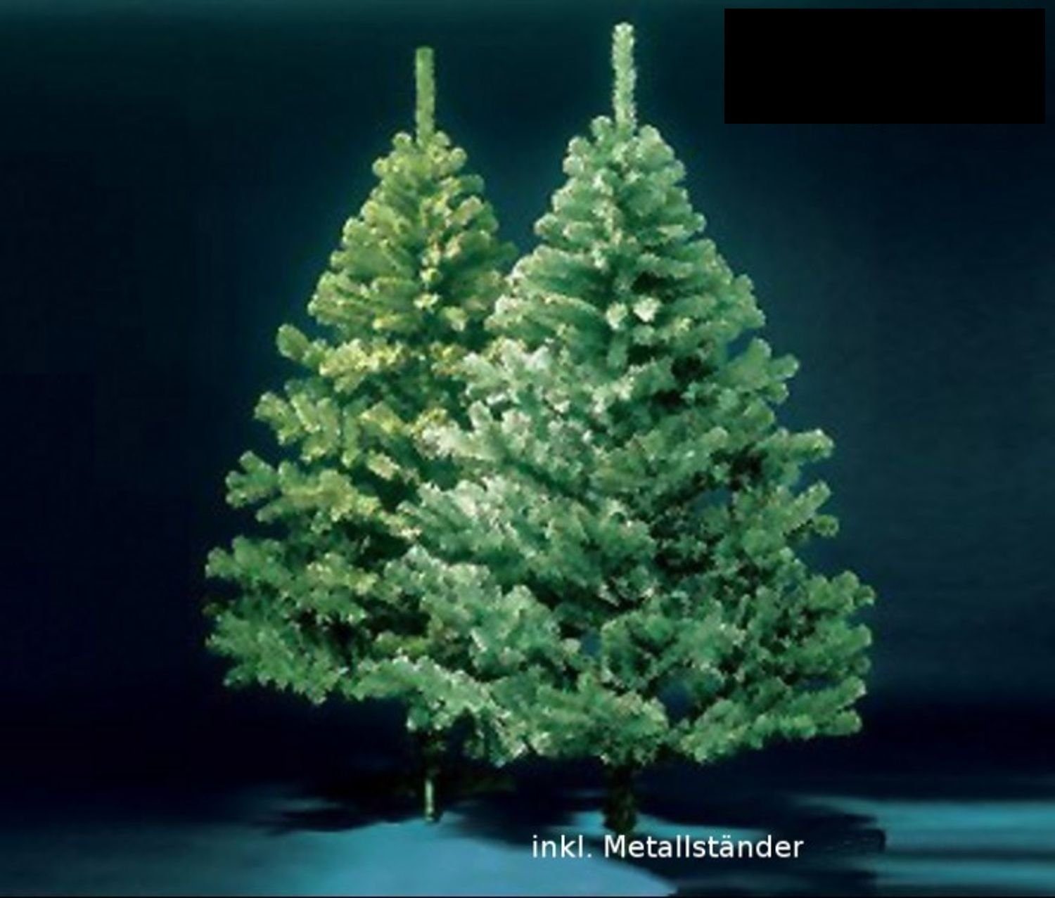 BURI Weihnachtsfest Künstlicher Weihnachten Weihnachtsbaum Christbaum Tanne BURI® Weihnachtsbaum 180cm