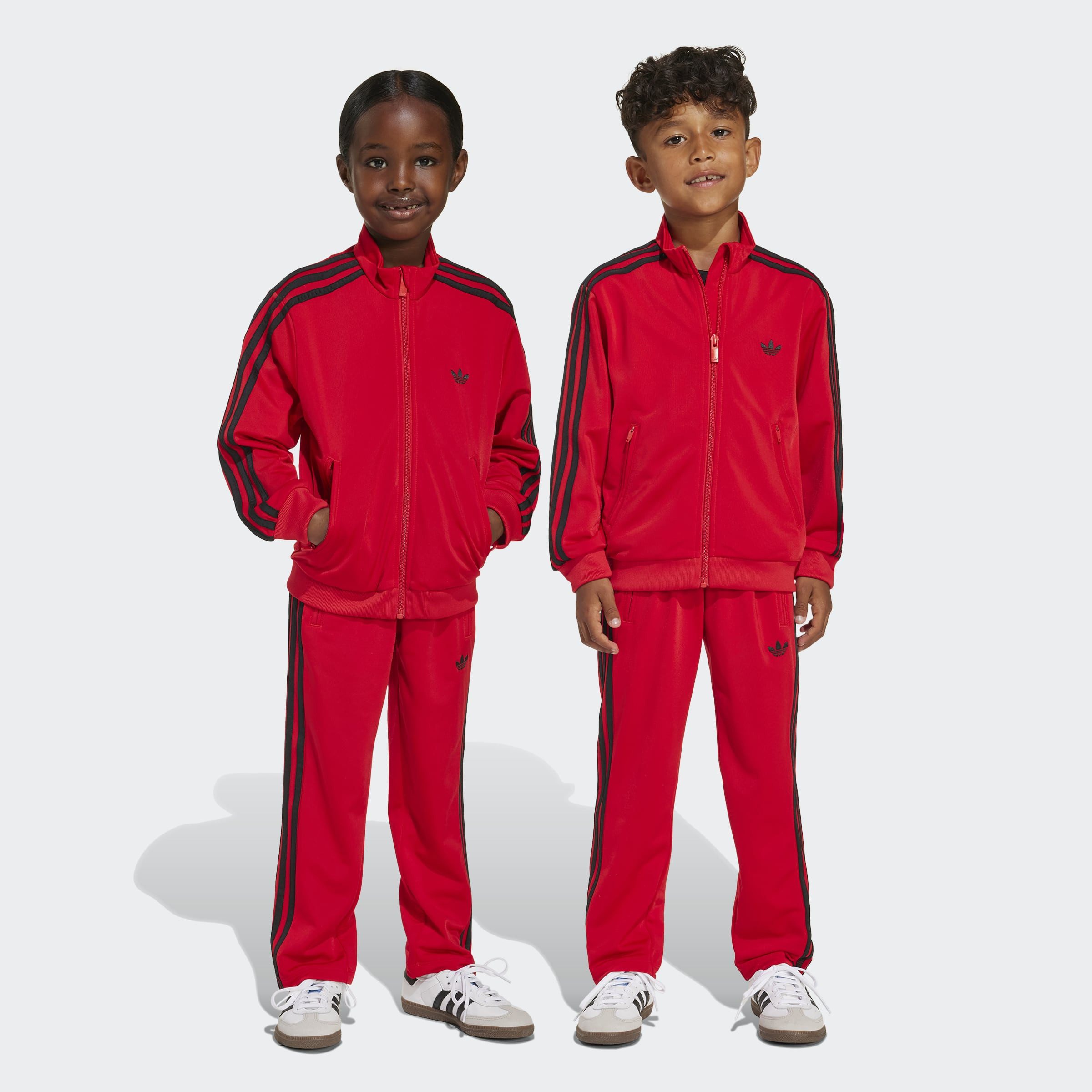adidas Originals Trainingsanzug FIREBIRD (2-tlg), für Kinder, zweiteiliges Set, aus Polyester
