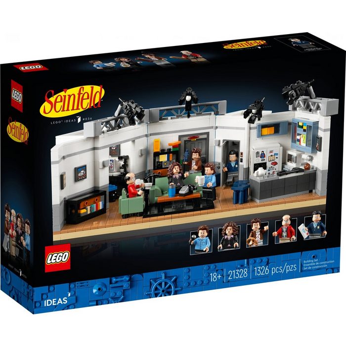 LEGO® Konstruktionsspielsteine LEGO® Ideas - Seinfeld (Set 1326 St)