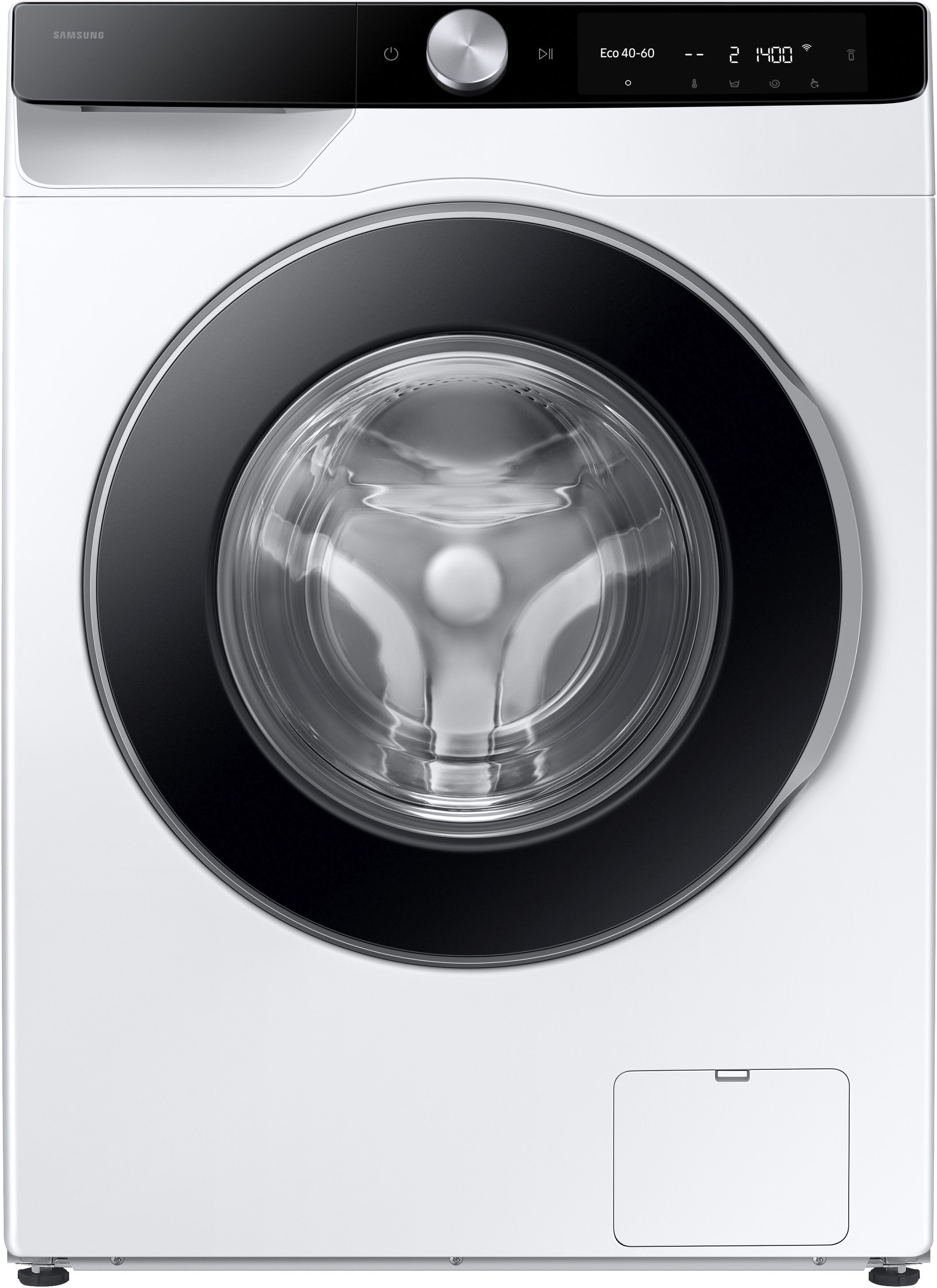 Samsung Waschmaschine WW6100D SLIM WW90DG6G94LKU2, 9 kg, 1400 U/min, AI Ecobubble - Effizient und schonend waschen