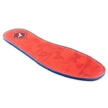 Footprint Insole Fuß- und Gelenkdämpfer Kingfoam Flat - 5mm Profile (red/camo) (1 Paar)