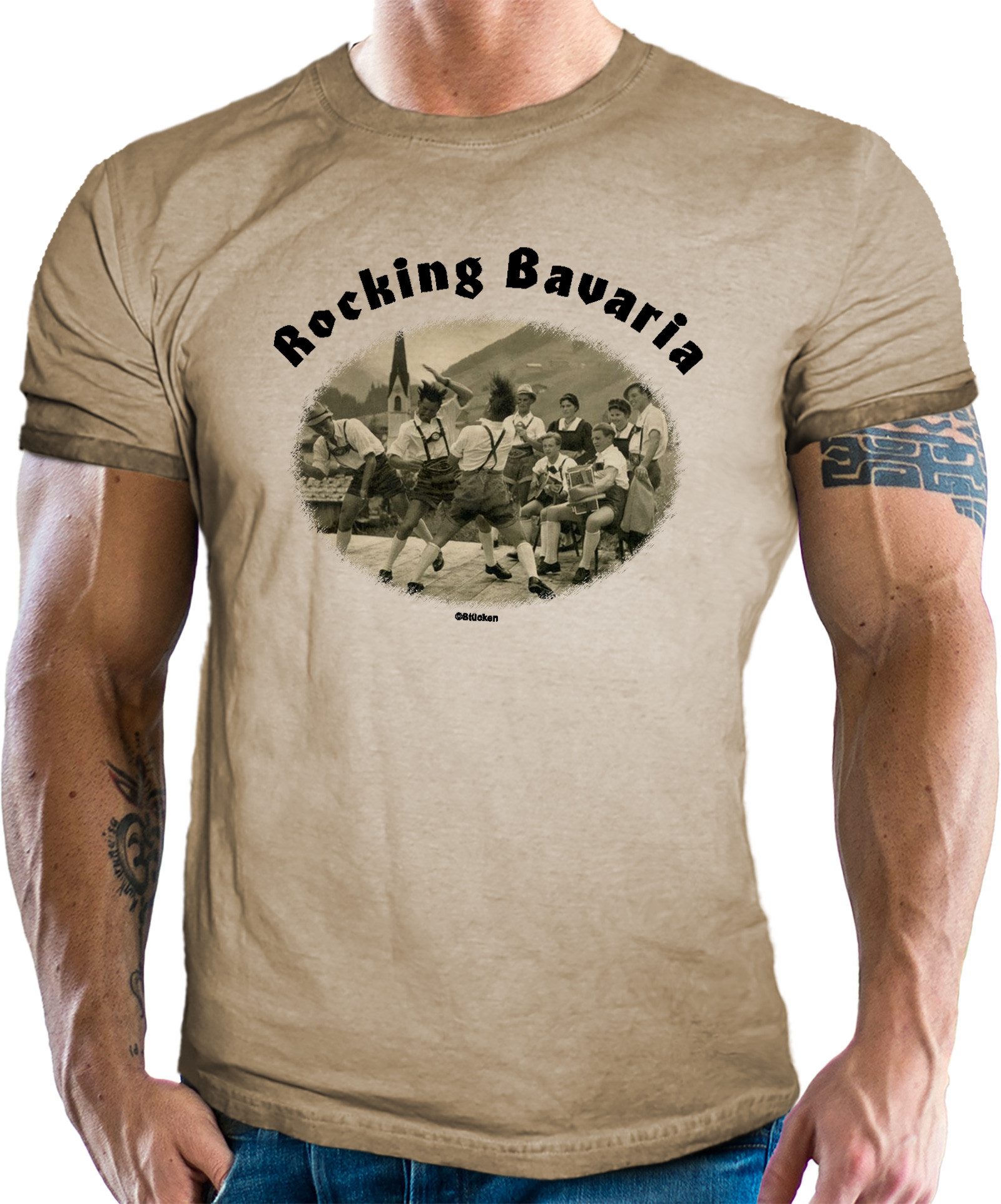 LOBO NEGRO® Trachtenshirt für echte Bayern günstig online kaufen