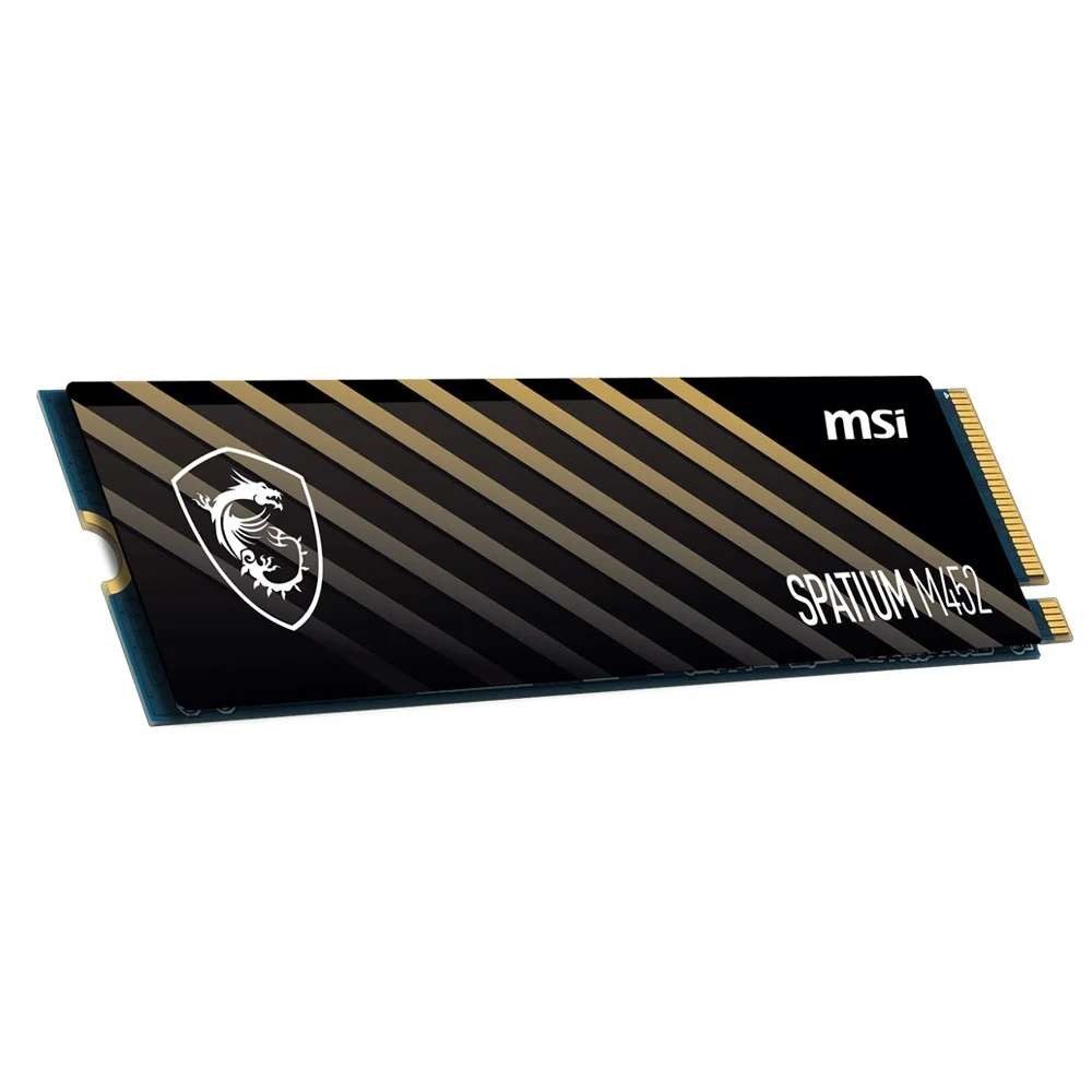MSI SSD 500GB MSI Spatium M452 (M.2 2280) PCIe Gen4 x4 NVMe interne SSD