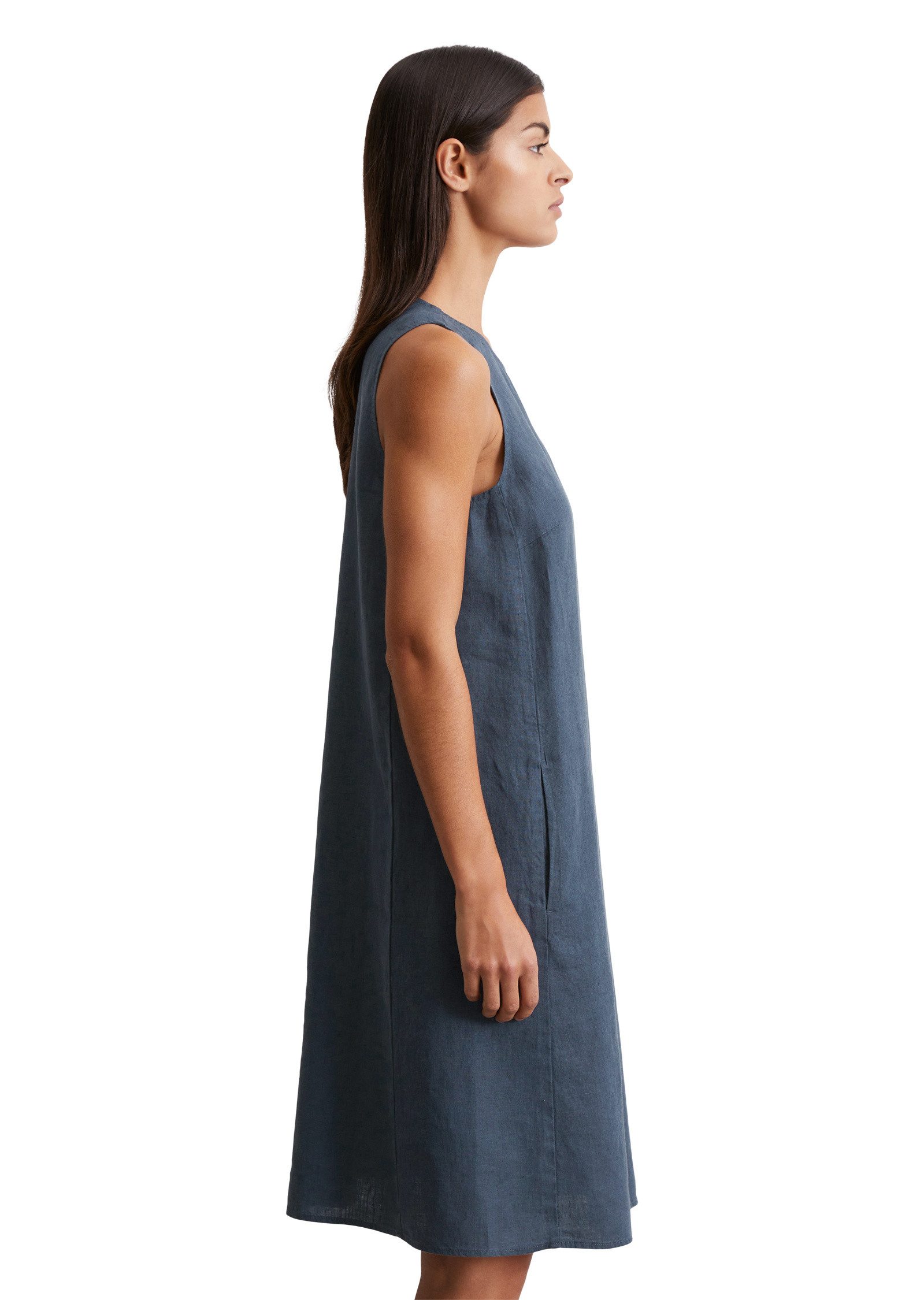 Marc O'Polo Midikleid in A-Linie geschnitten günstig online kaufen