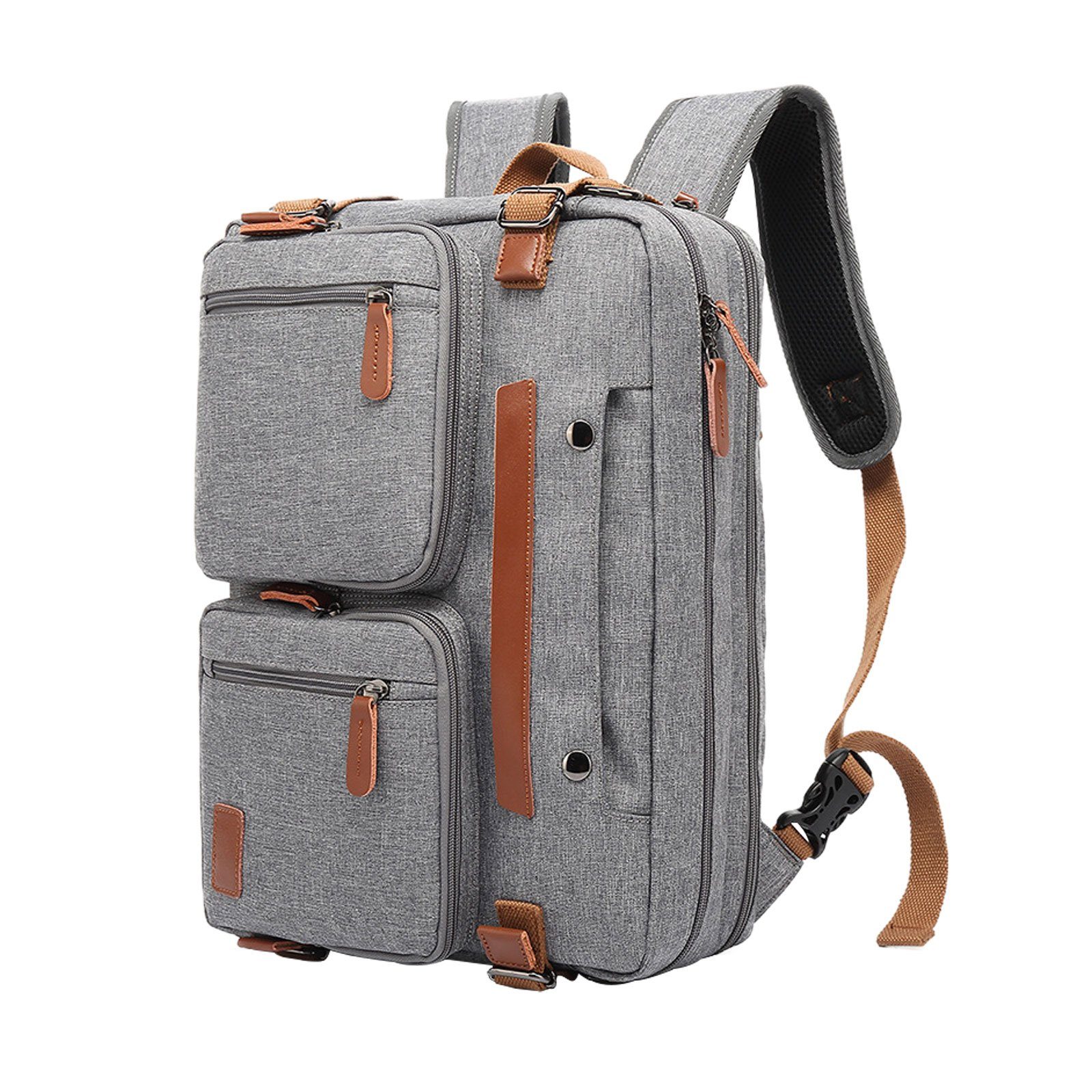 REDOM Laptoprucksack Laptop Rucksack Рюкзаки Schulrucksack Laptoptasche Wasserbeständig (Sportrucksack Reiserucksack Freizeitrucksack Notebook Laptop Tasche, Backpack mit Laptopfach, Schule Uni Rucksack, Handgepäck), für Herren Damen Jungen Teenager Freizeit Arbeit Business Reisen