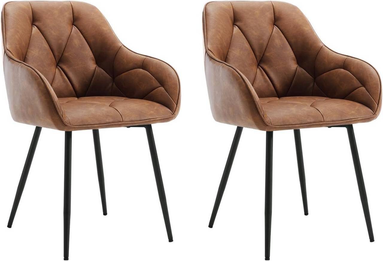 Woltu Polsterstuhl (Set, 2 St), Esszimmerstühle Ergonomisches Design Stuhl günstig online kaufen
