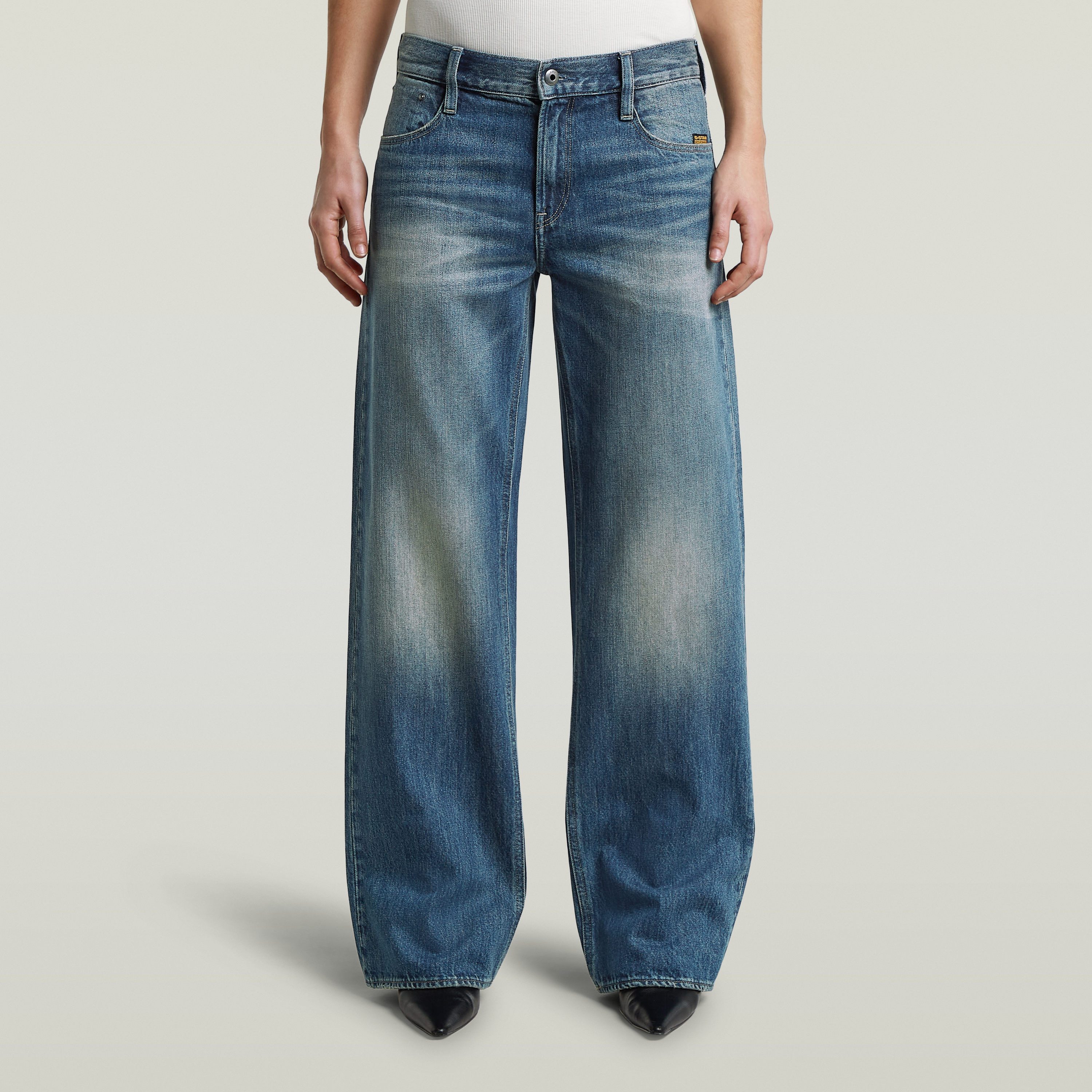 G-STAR Loose-fit-Jeans Judee Loose Wmn mit innenliegender Münztasche