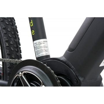 LLobe E-Bike E-Bike RapidRide schwarz 250 W Mittelmotor 27,5 Zoll 7-Gang Rahmen, 7 Gang, Kettenschaltung