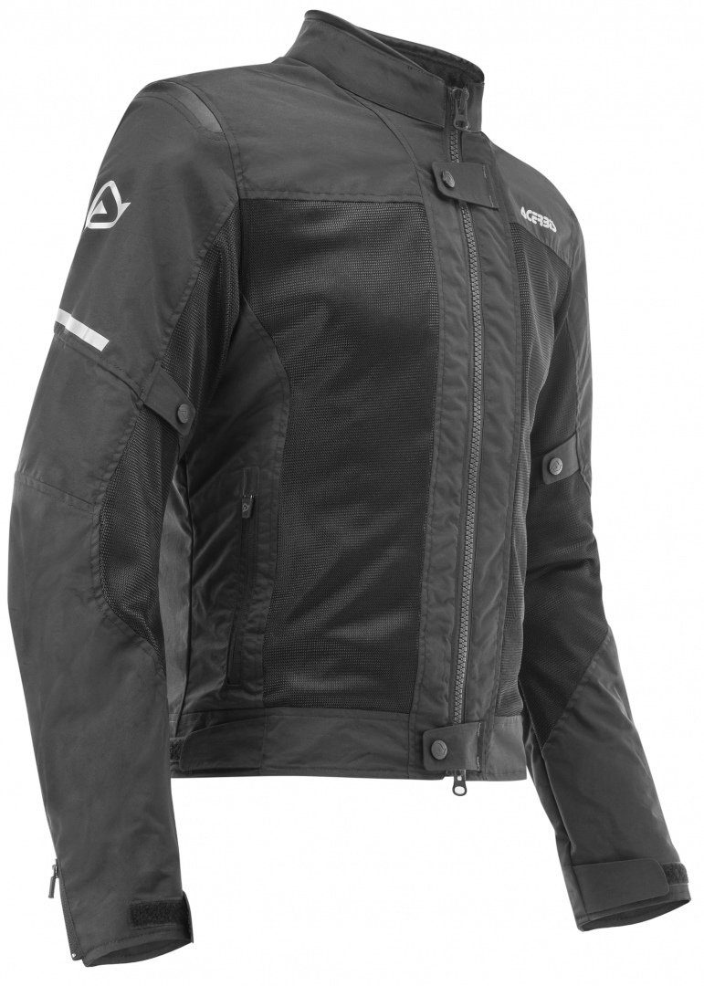 Acerbis Motorradjacke Ramsey Vented Motorrad Textiljacke Wasserdicht Belüftet Atmungsaktiv wasserabweisend protektoren abrieb