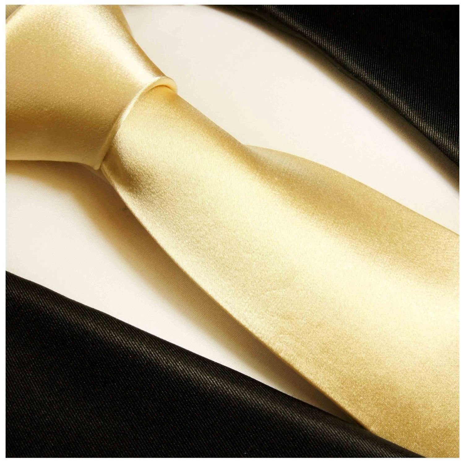 Paul Malone Krawatte Herren Seidenkrawatte Schlips modern uni satin 100% Se günstig online kaufen