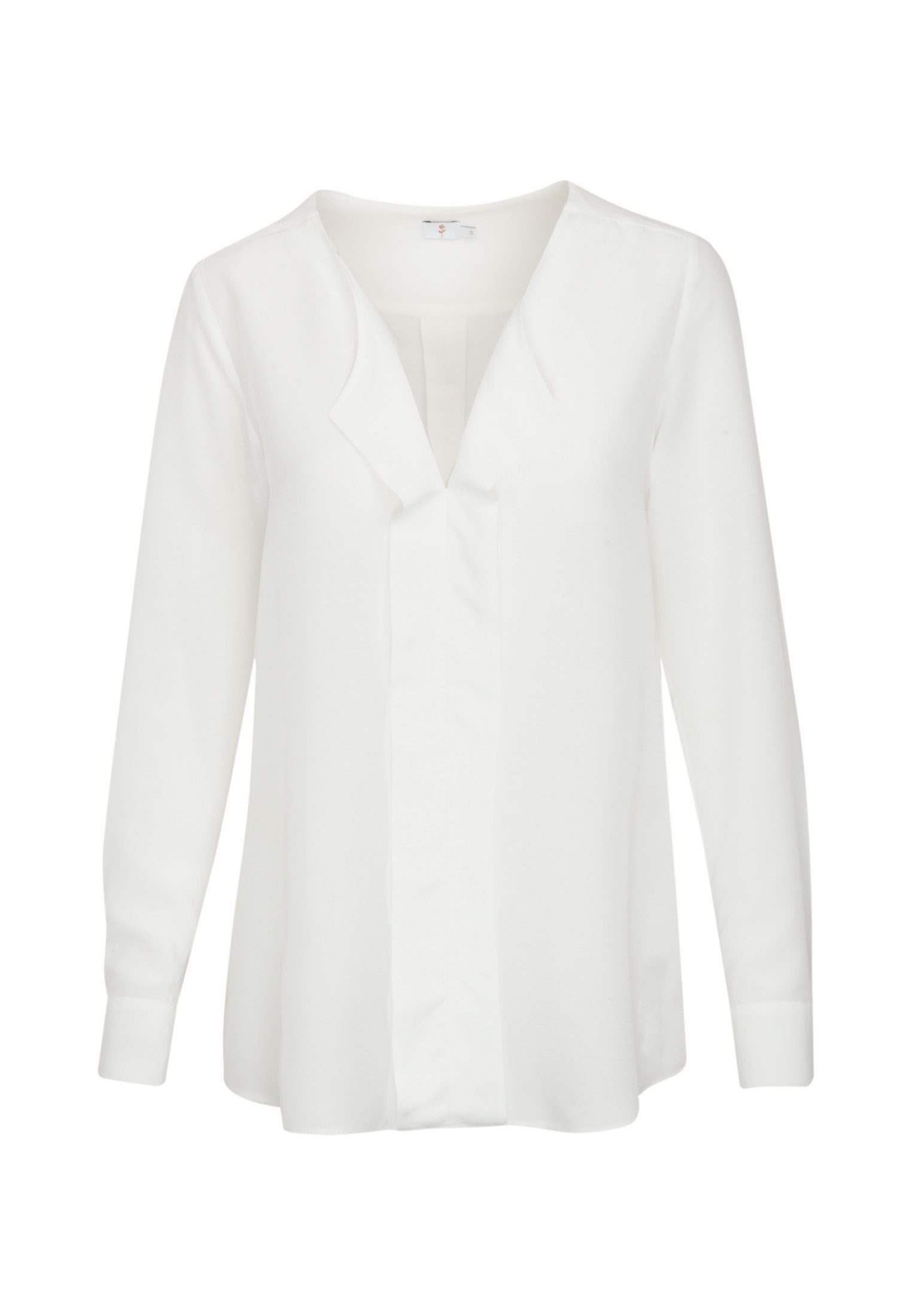 seidensticker Schlupfbluse Schwarze Rose Langarm V-Neck Uni günstig online kaufen