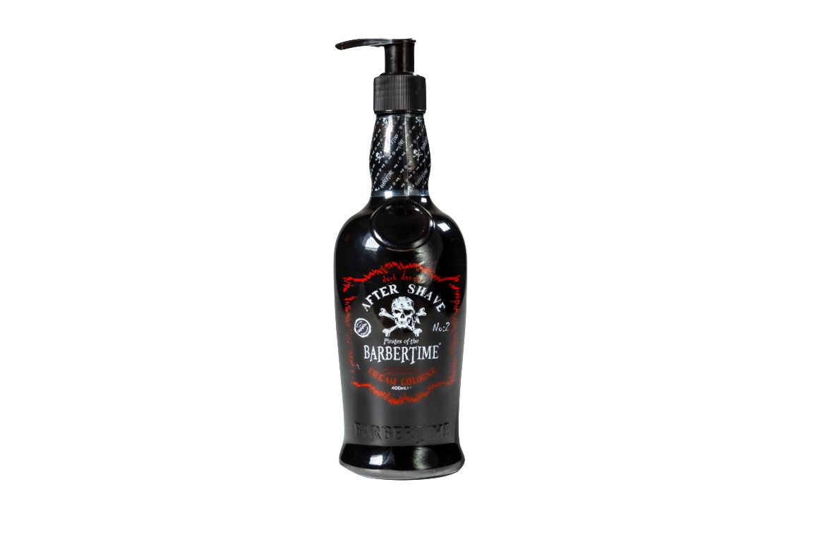 BARBERTIME After-Shave Balsam After Shave Cream Cologne Pflege nach der Rasur 400ml Dark Danger