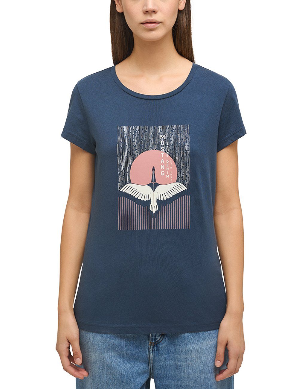 MUSTANG T-Shirt Style Alexia C Print | T-Shirts