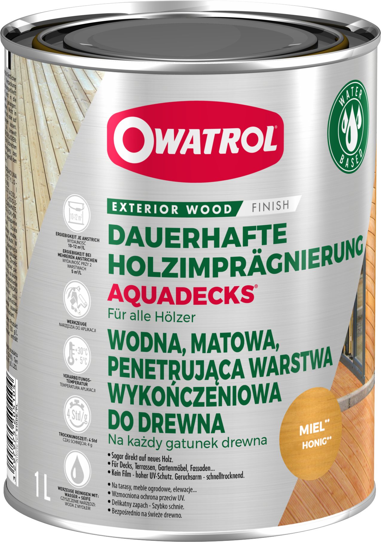 OWATROL Holzschutzlasur Aquadecks