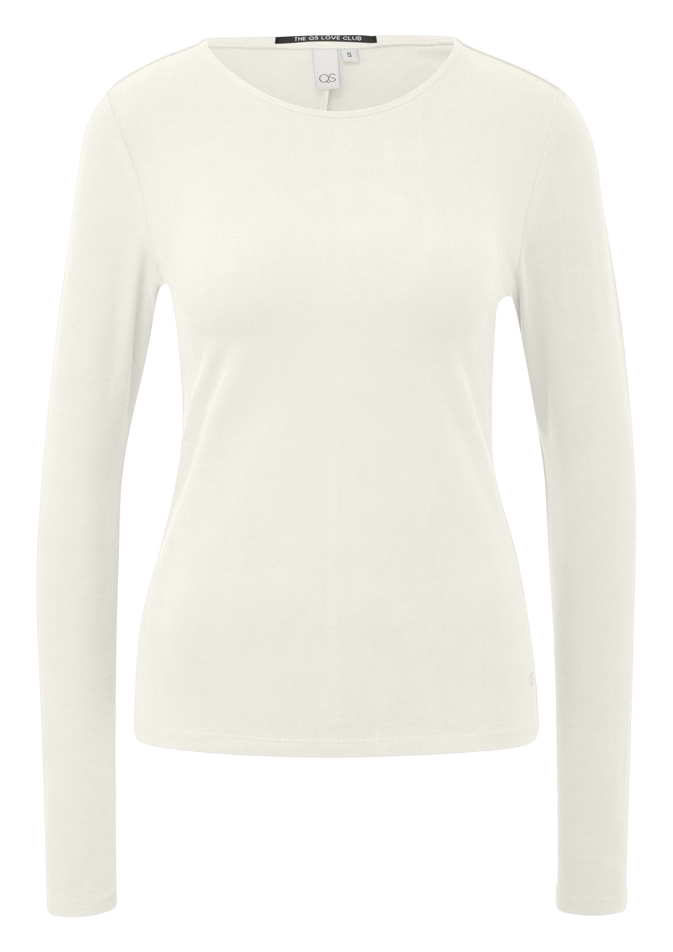 QS Langarmshirt T-Shirt Softes Longsleeve aus Baumwollstretch – Bild 2 von 5