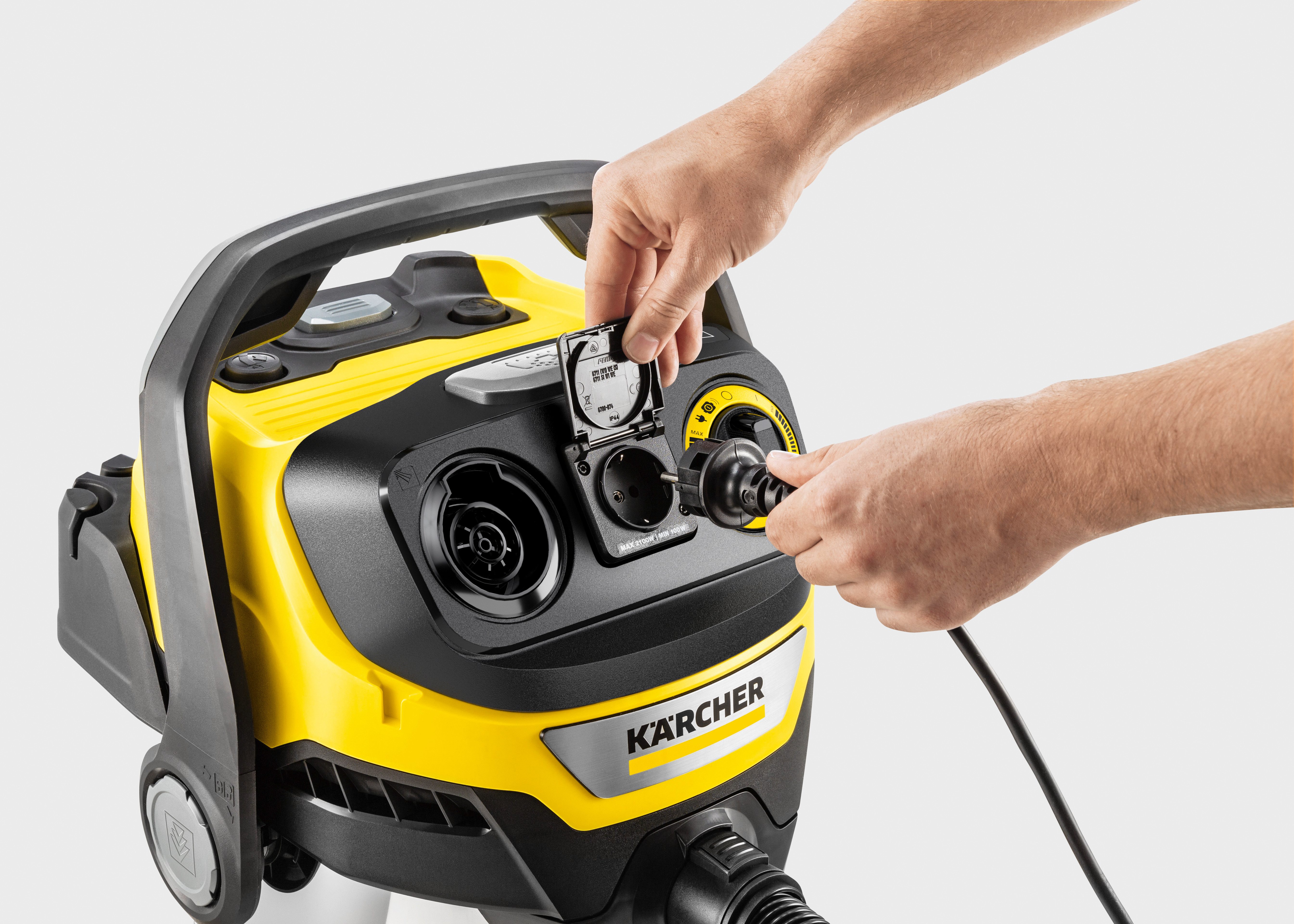 KÄRCHER Nass-Trocken-Sauger WD 7 Control P S 30/6/35/T *EU, 1400 W, beutellos, mit Beutel