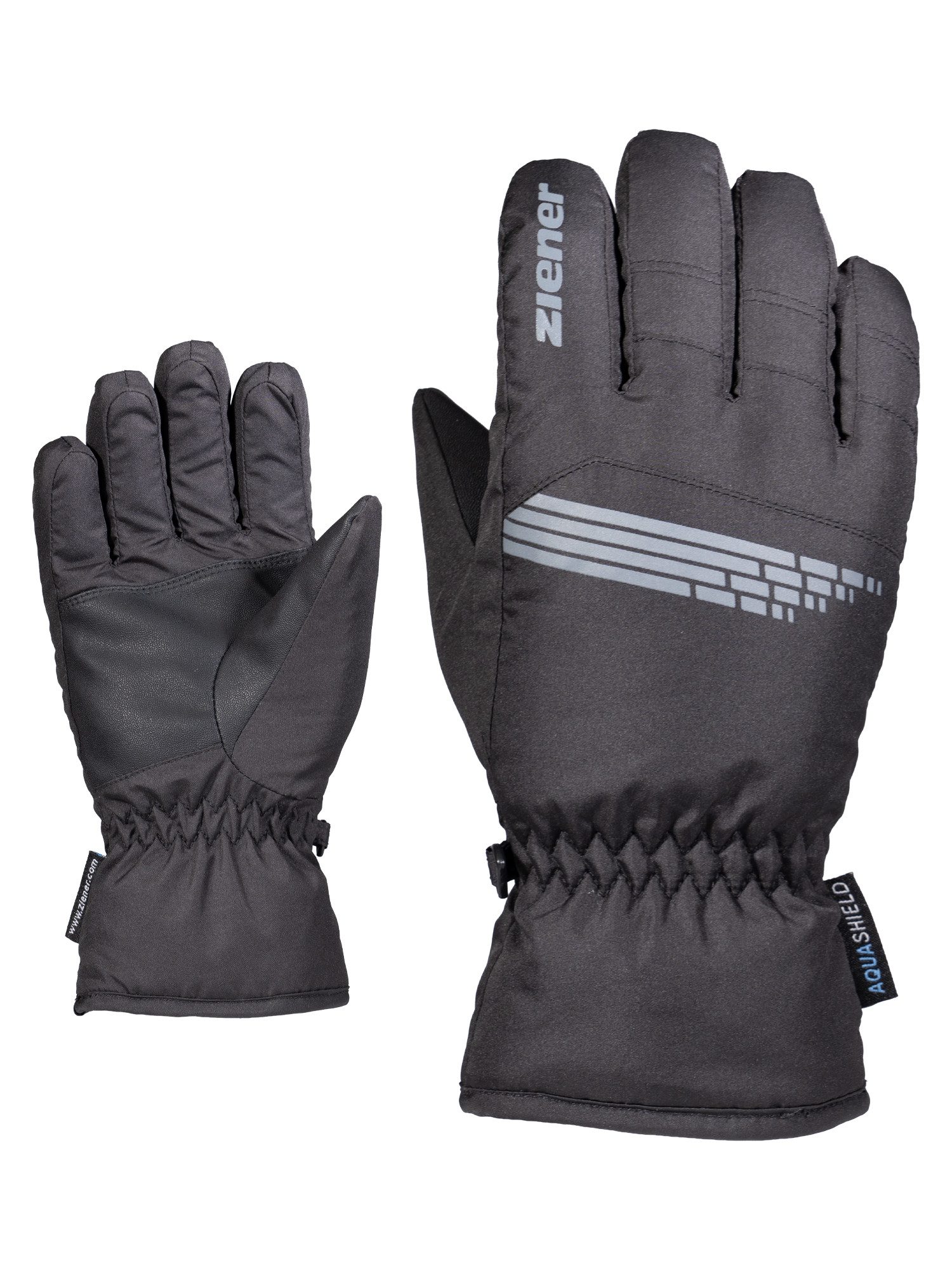 Ziener Skihandschuhe SENNI-Z AQUASHIELD® JUNIOR wasserdicht, winddicht, atmungsaktiv, warm