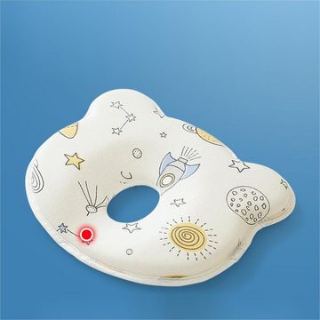 LENBEST Babykissen Baby Shape Pillow Memory Foam Anti Migräne Flachkopf