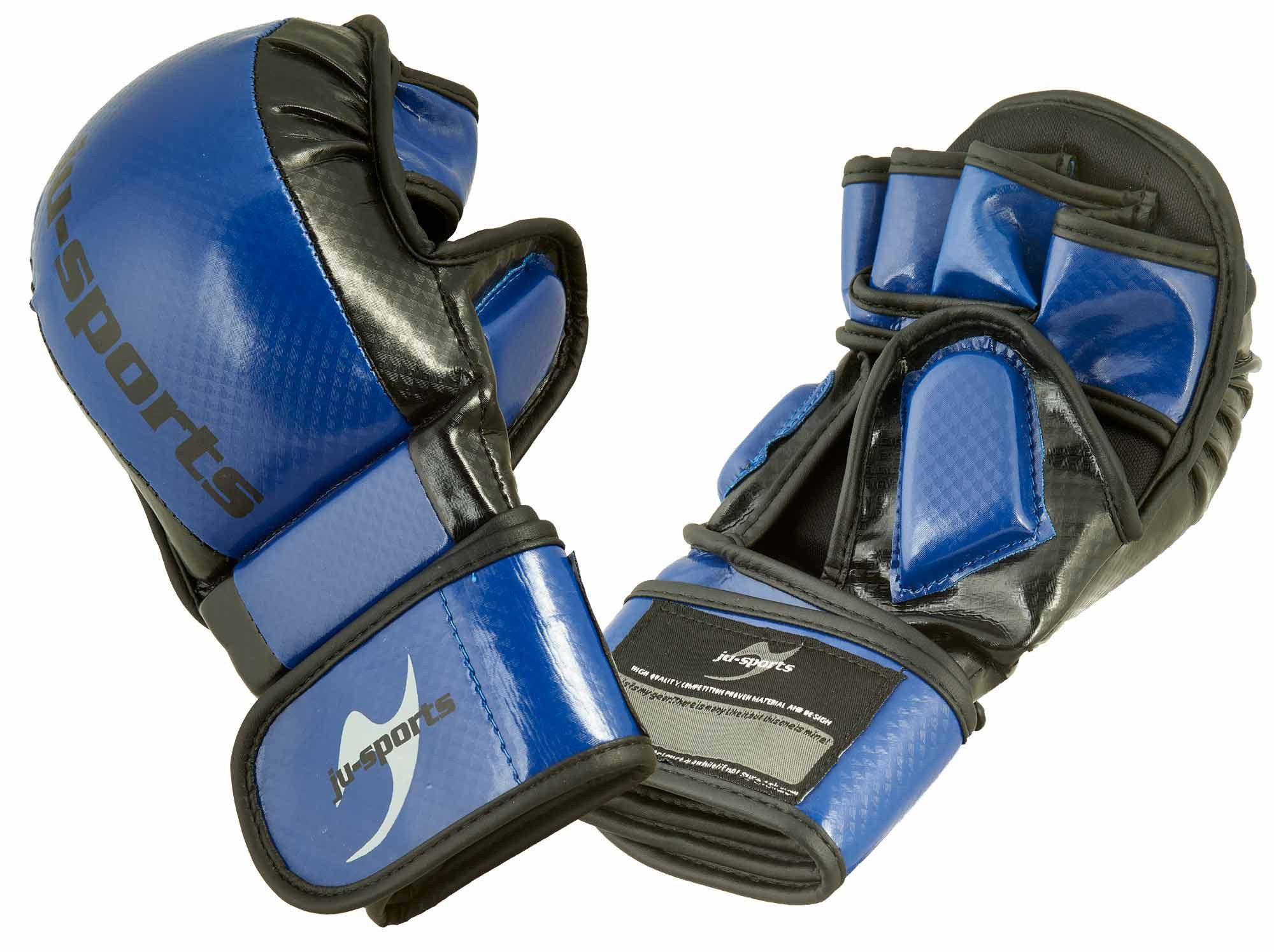Ju-Sports Boxhandschuhe MMA Sparring Carbon blau günstig online kaufen