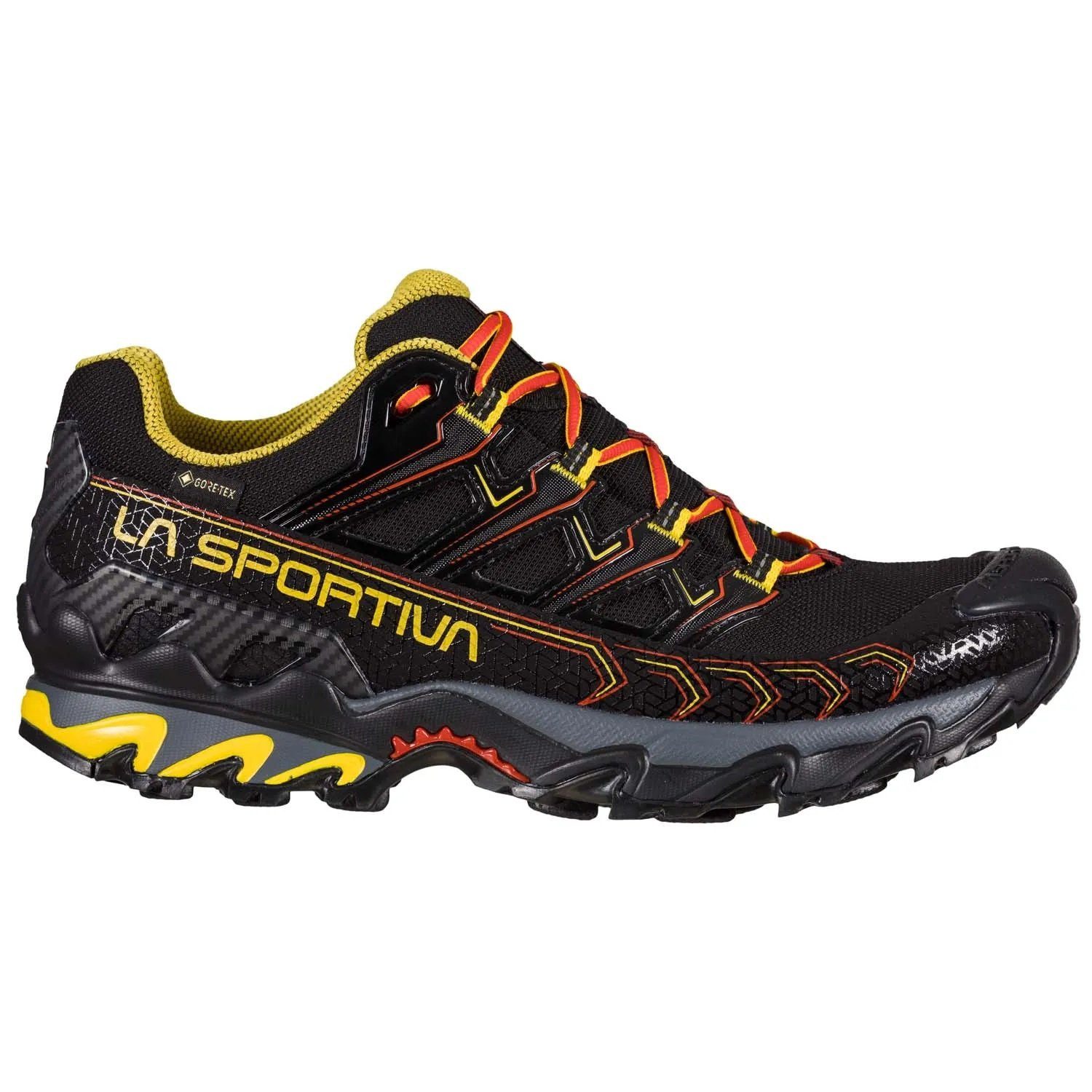 La Sportiva Trail-Laufschuhe Ultra Raptor II GTX (wasserdicht) schwarz/gelb Herren Wanderschuh