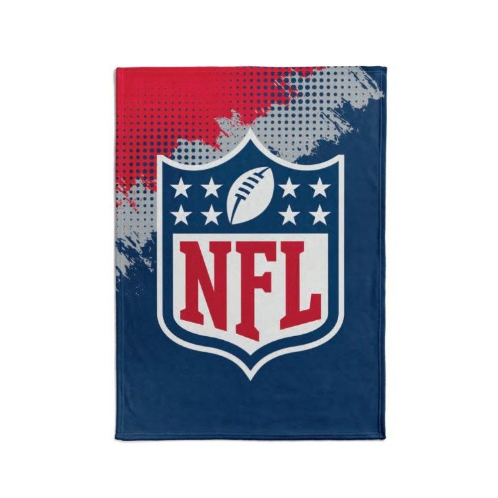 NFL Shield Tagesdecke NFL Shield Flannel Decke /Throw CORNER