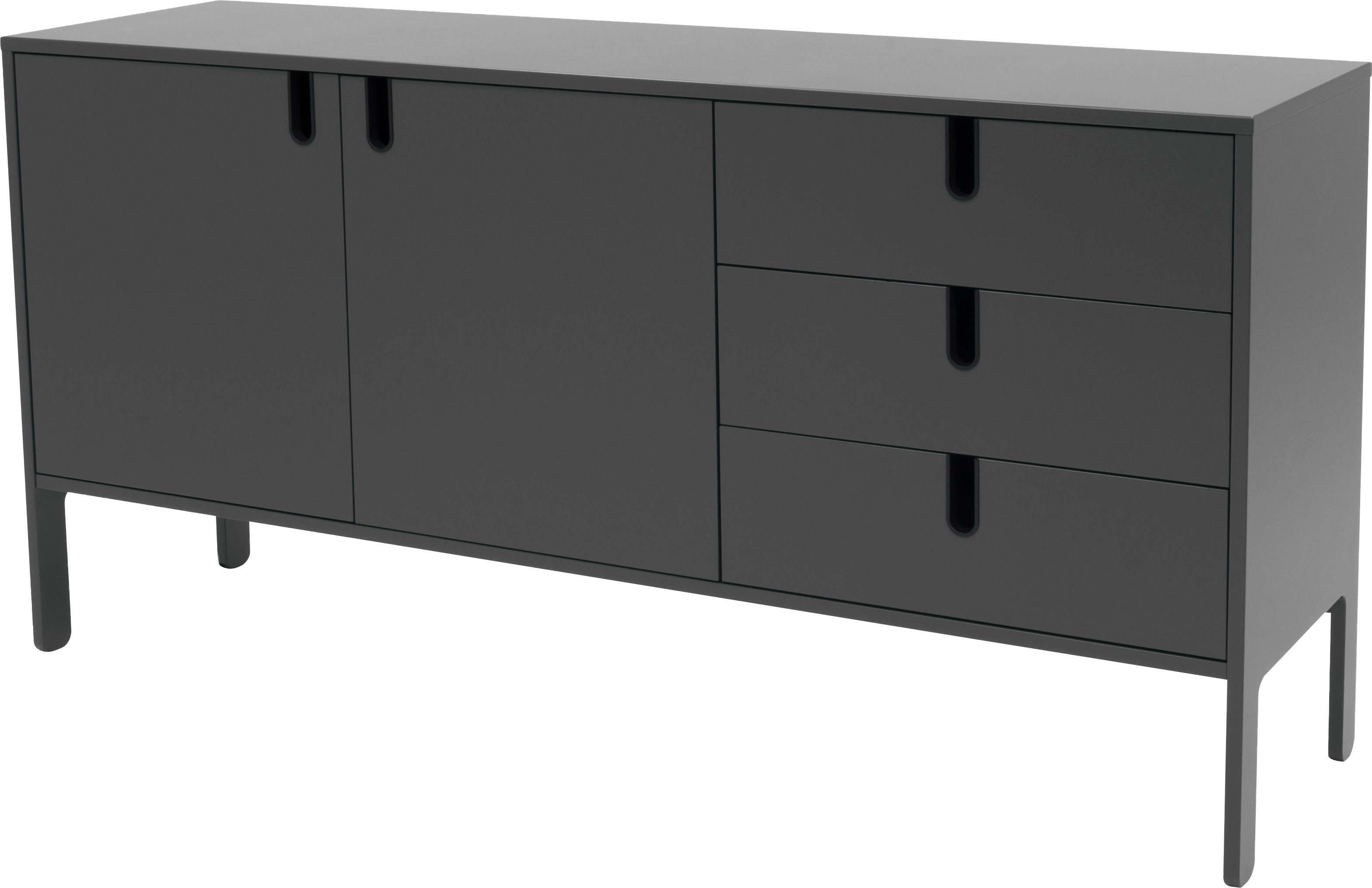 Sideboard Schubladen, By 2 und Tenzo Design 3 mit Olivier Toulouse Tenzo Türen von UNO,