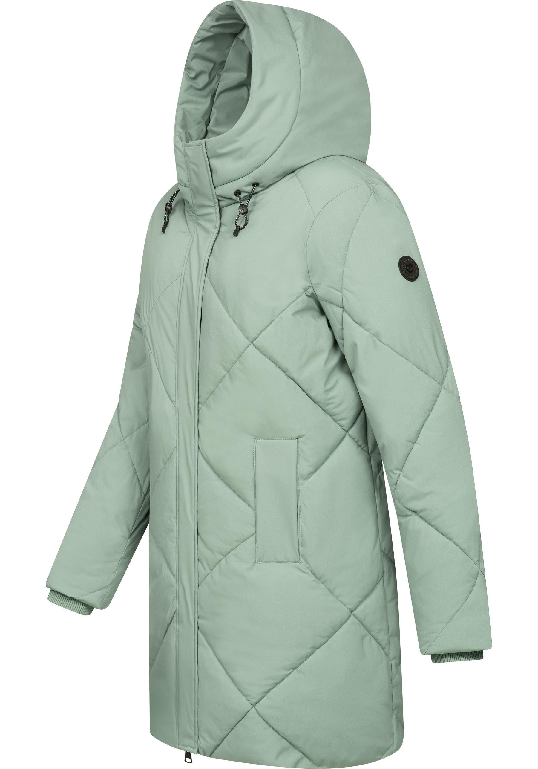 Ragwear Steppmantel Diamanta Wasserdichter Damen Kurzmantel günstig online kaufen