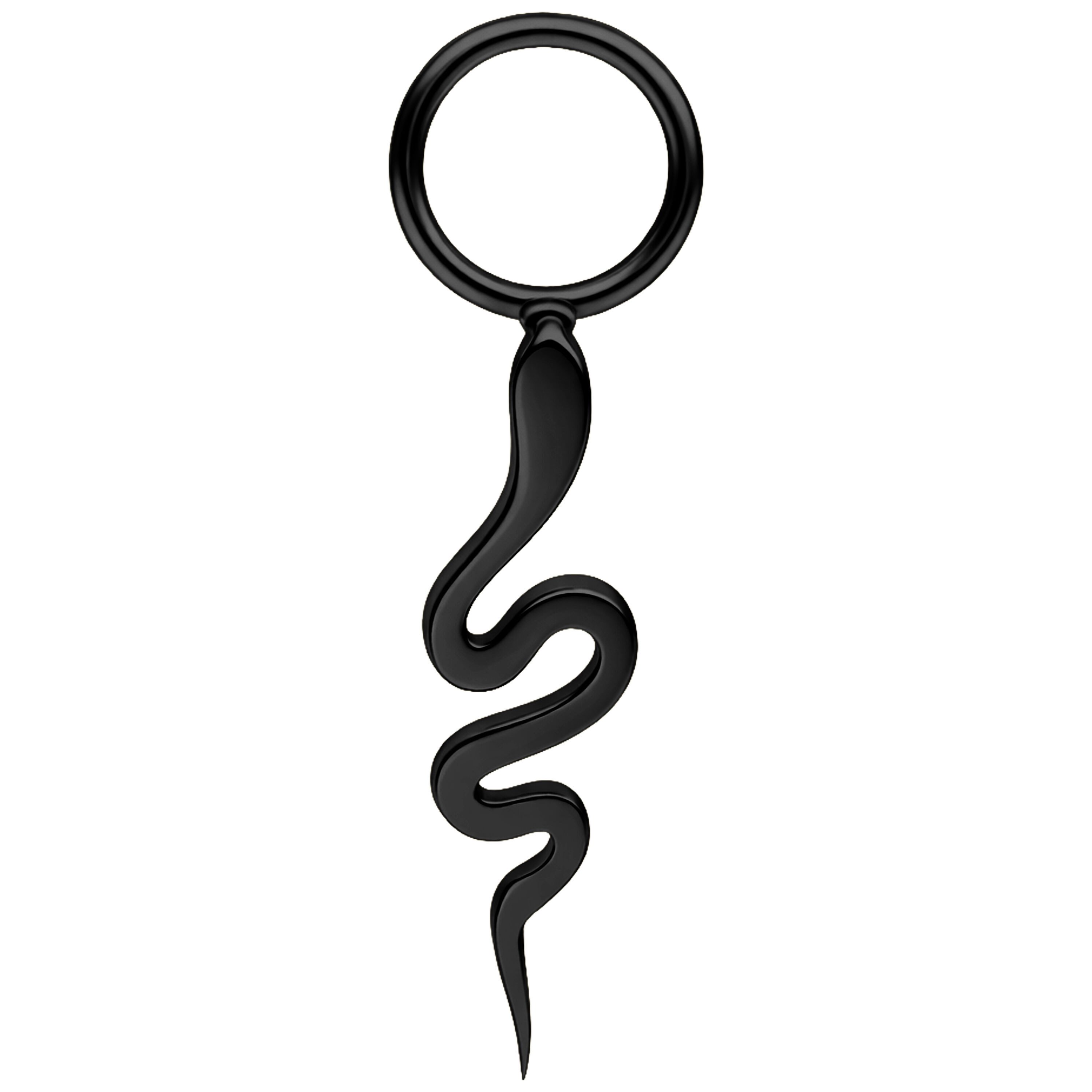 Piercing-Set Snake Pendant für Ohr, Onesize