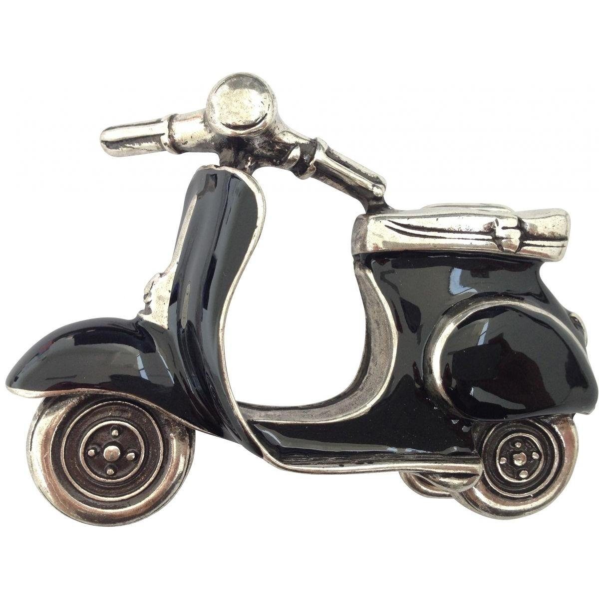 BELTINGER Gürtelschnalle Scooter 4,0 cm - Buckle Wechselschließe Gürtelschließe 40mm - Mit Emai (1-St)